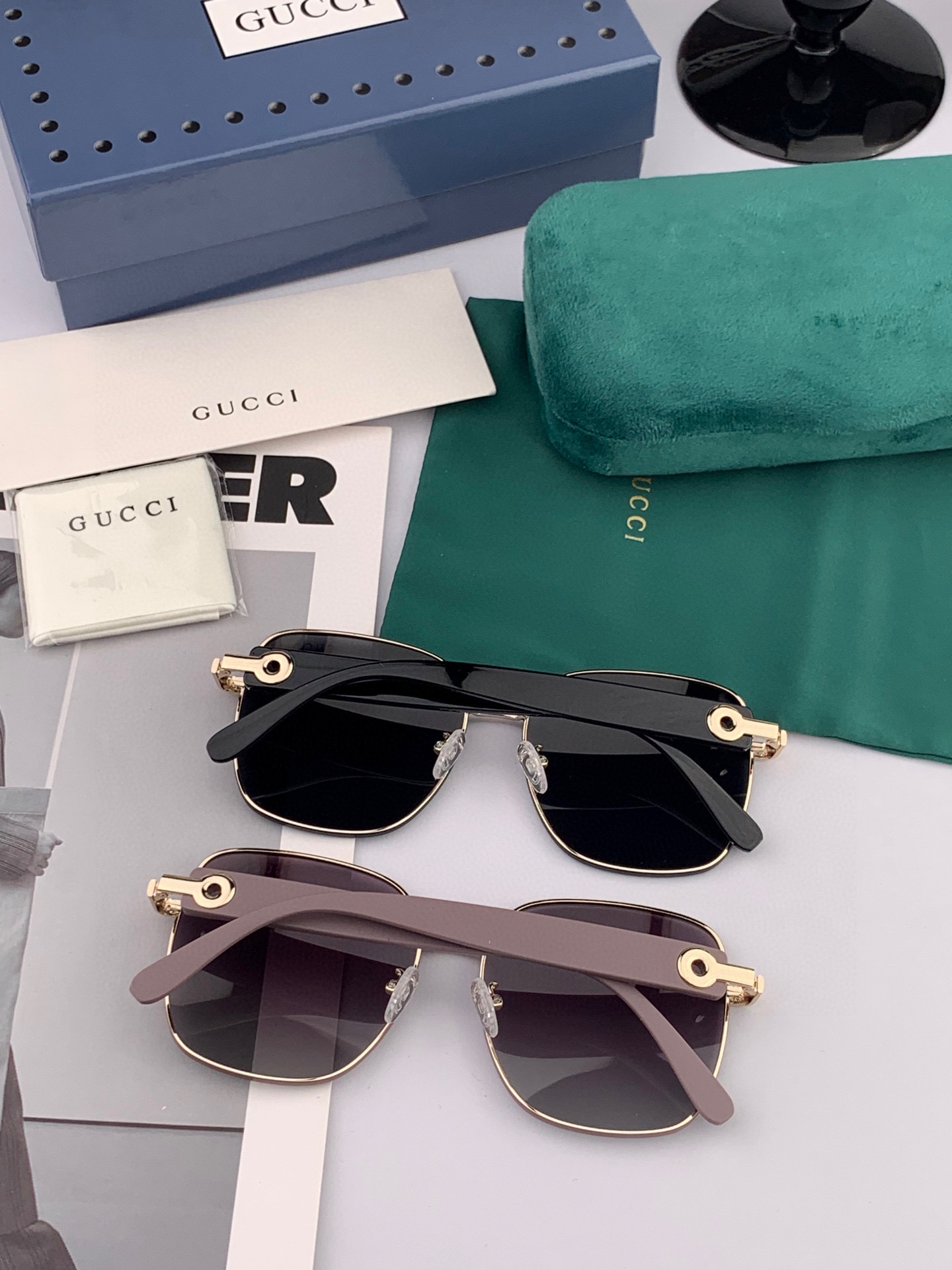  🔺GUCCI🔻古驰 GG圆框太阳镜 完美品质 🎓独特设计  适合各种脸型 亮相时装周 超时尚百搭 实物