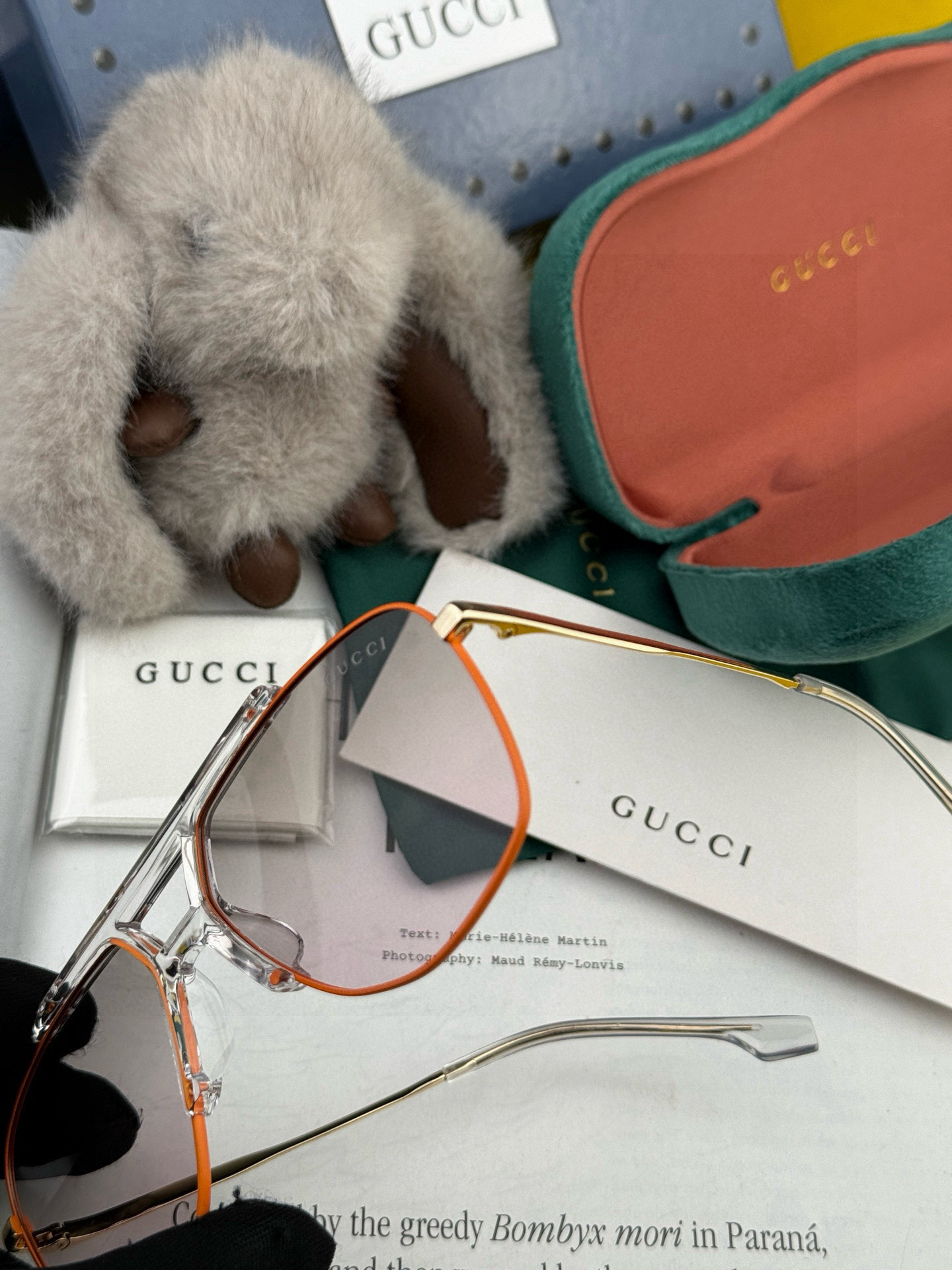 🔺 【GUCCI】2025开春新款 潮流爆款 时尚方框偏光太阳镜 高品质 佩戴舒适 网红潮款墨镜 女士高