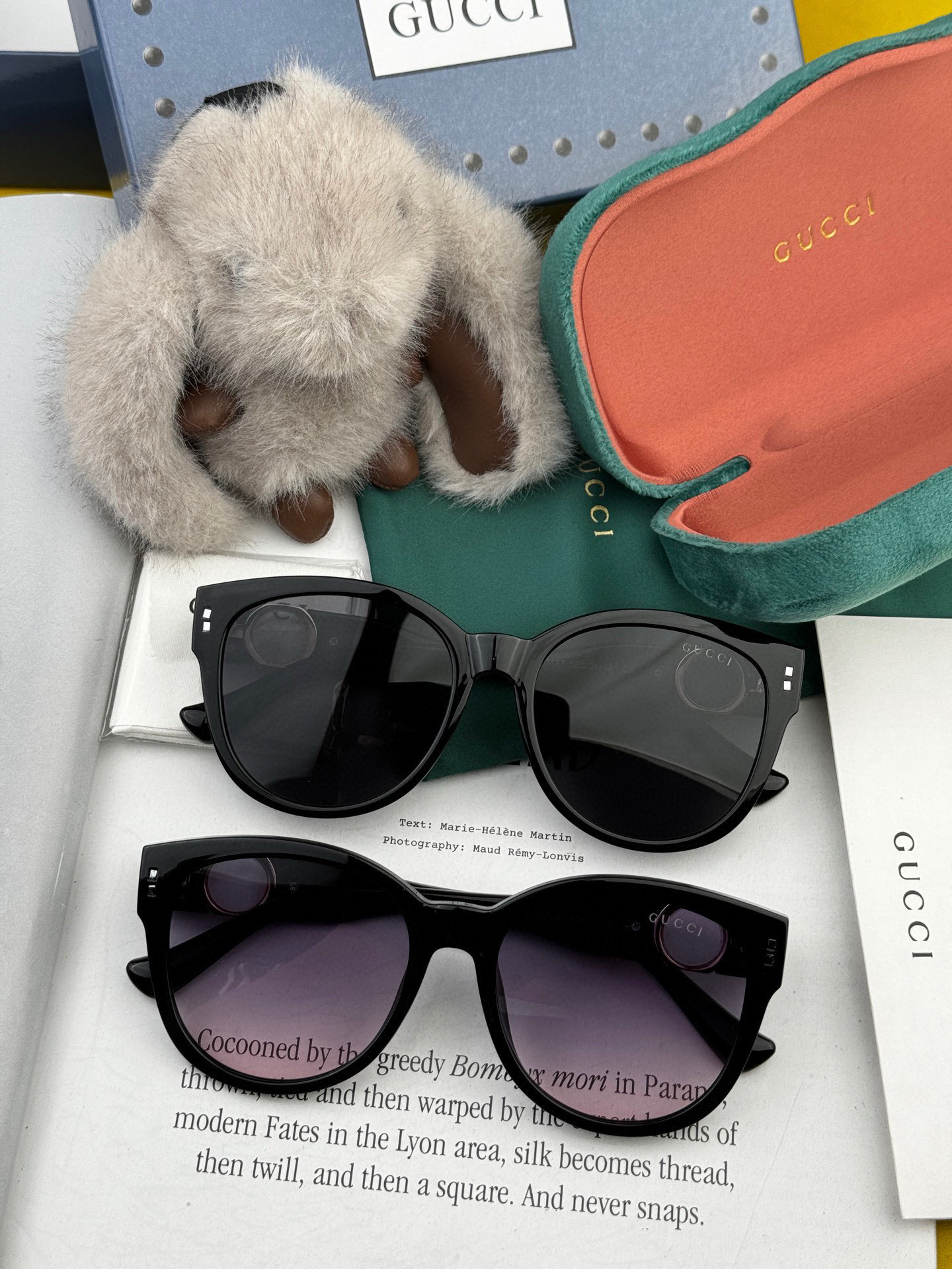 🔺 【GUCCI】2025开春新款 潮流爆款 时尚圆框偏光太阳镜 高品质 佩戴舒适 网红潮款墨镜 女士高