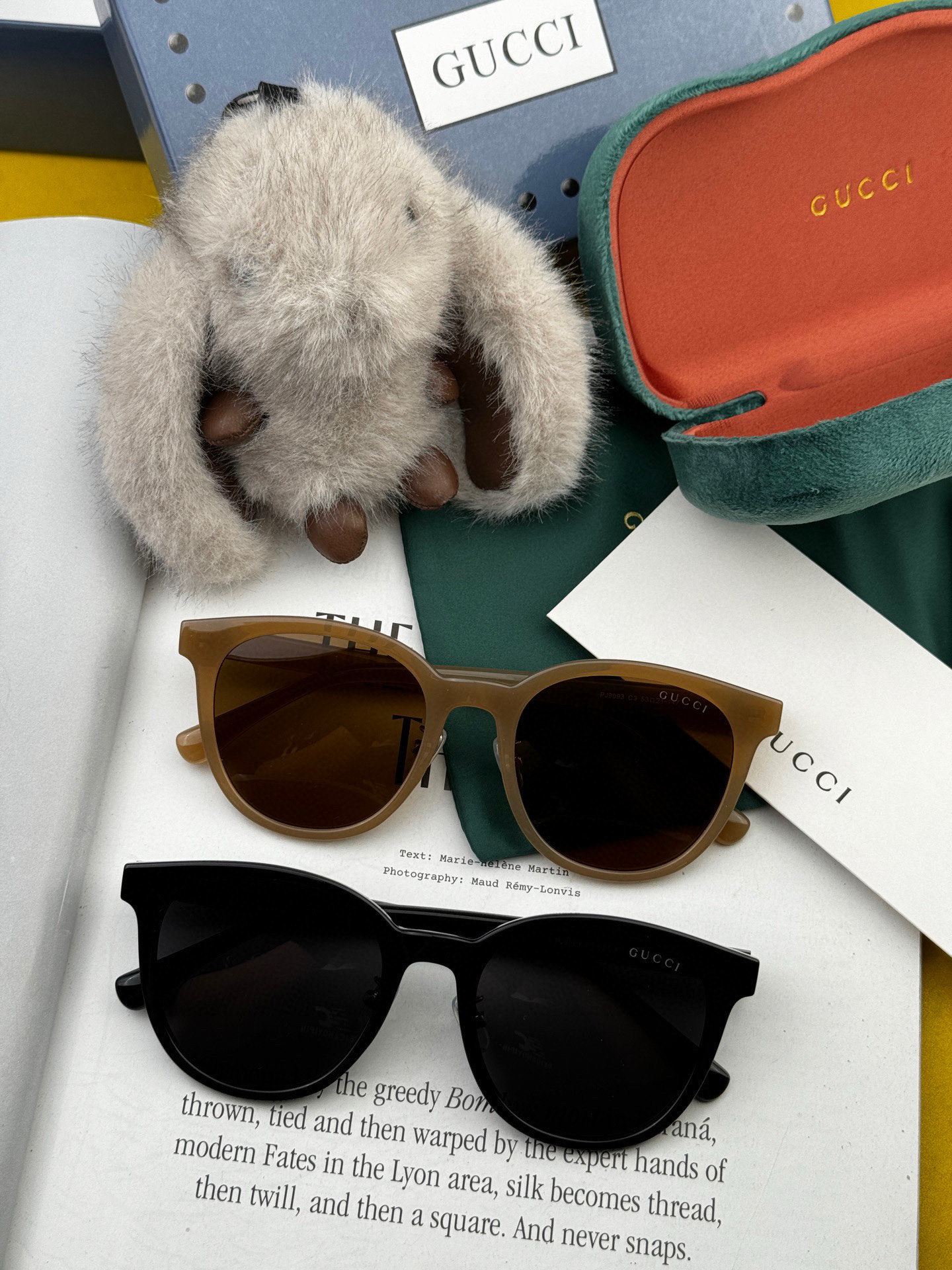  🔺 【GUCCI-偏光太阳镜】2025开春新款 潮流爆款 时尚圆框偏光太阳镜 高品质 佩戴舒适 网红潮