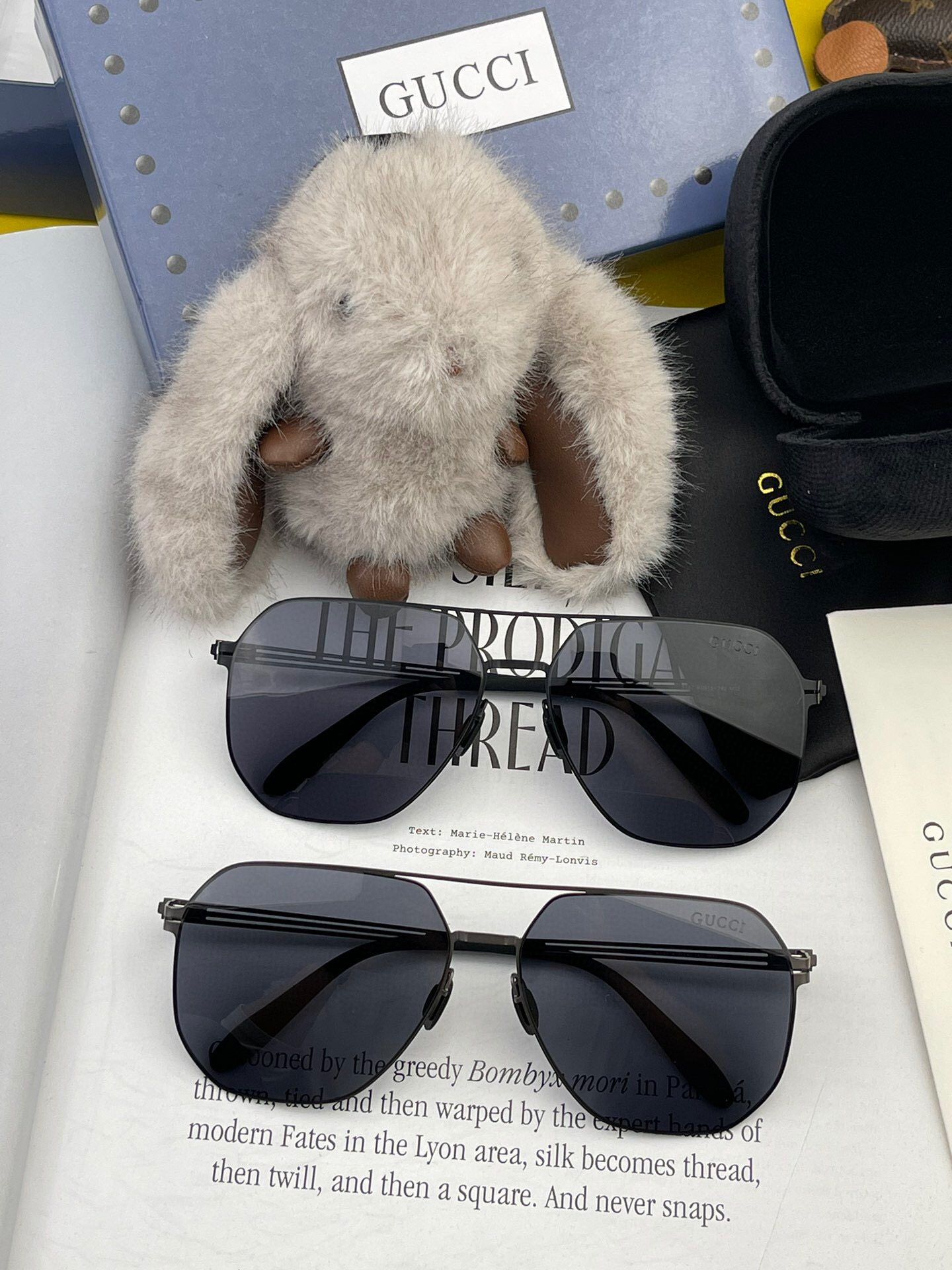 ♦️GUCCI 2025新款男女情侣款太阳镜多边形墨镜iP电镀永不褪色 超轻超有弹性整幅眼镜无螺丝重要的