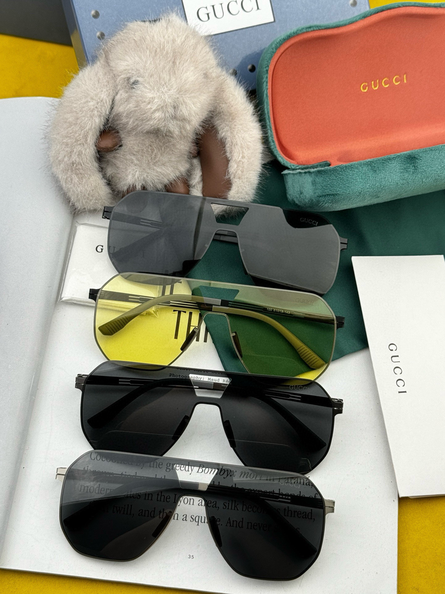 ♦️ GUCCI 2025新款男女情侣款太阳镜多边形墨镜iP电镀永不褪色 超轻超有弹性整幅眼镜无螺丝重要