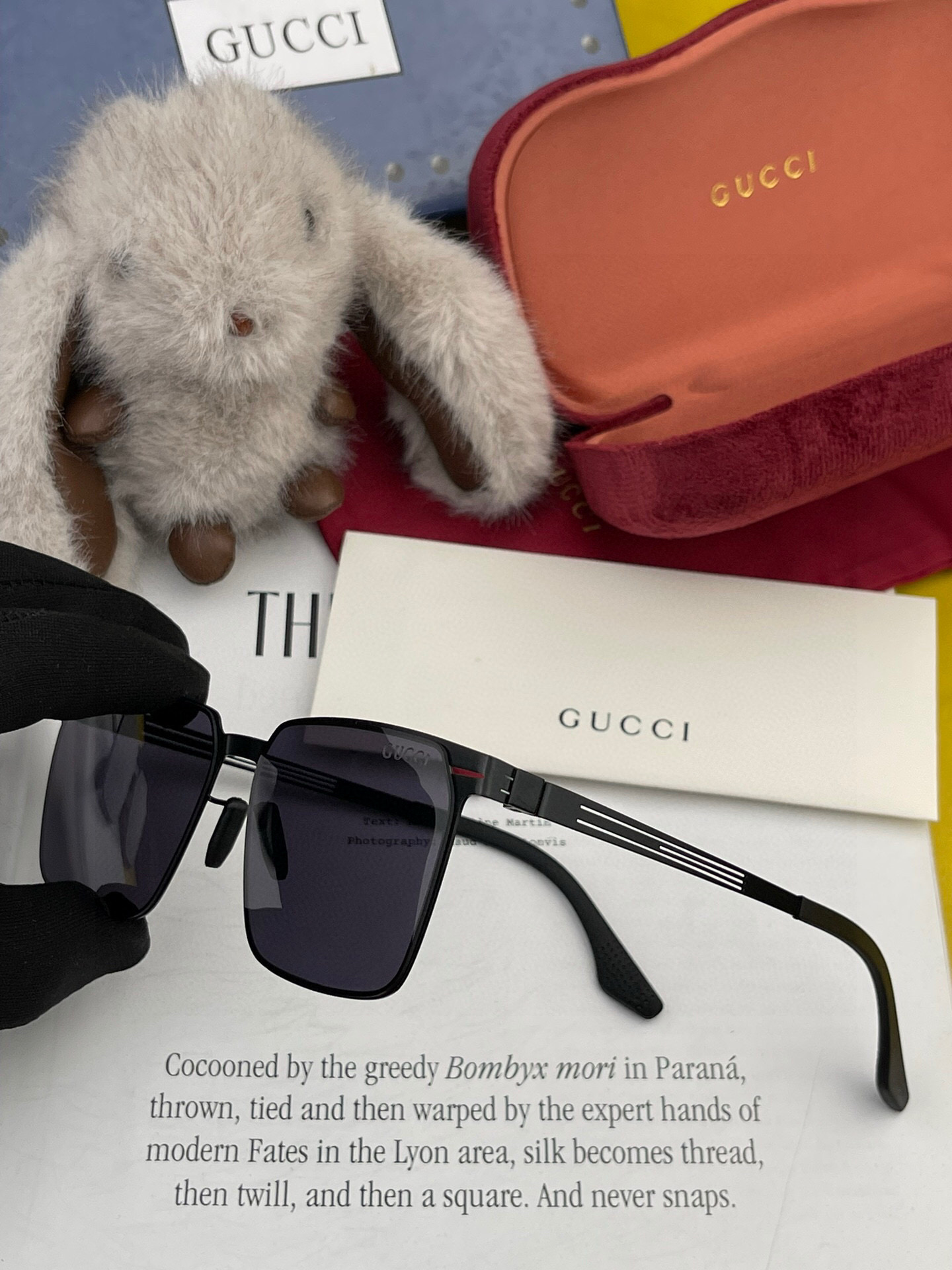   ♦️GUCCI 2025新款男女情侣款太阳镜多边形墨镜i 🉐️电镀永不褪色 超轻超有弹性整幅眼镜无螺