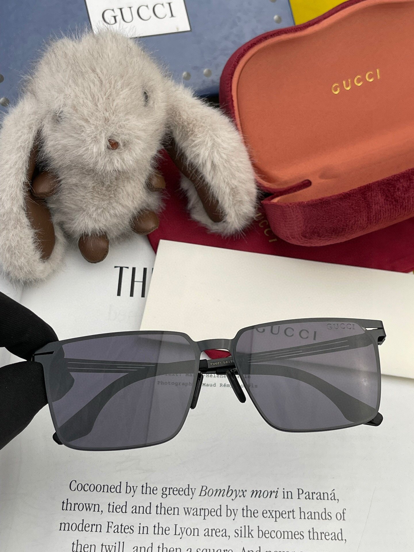   ♦️GUCCI 2025新款男女情侣款太阳镜多边形墨镜i 🉐️电镀永不褪色 超轻超有弹性整幅眼镜无螺