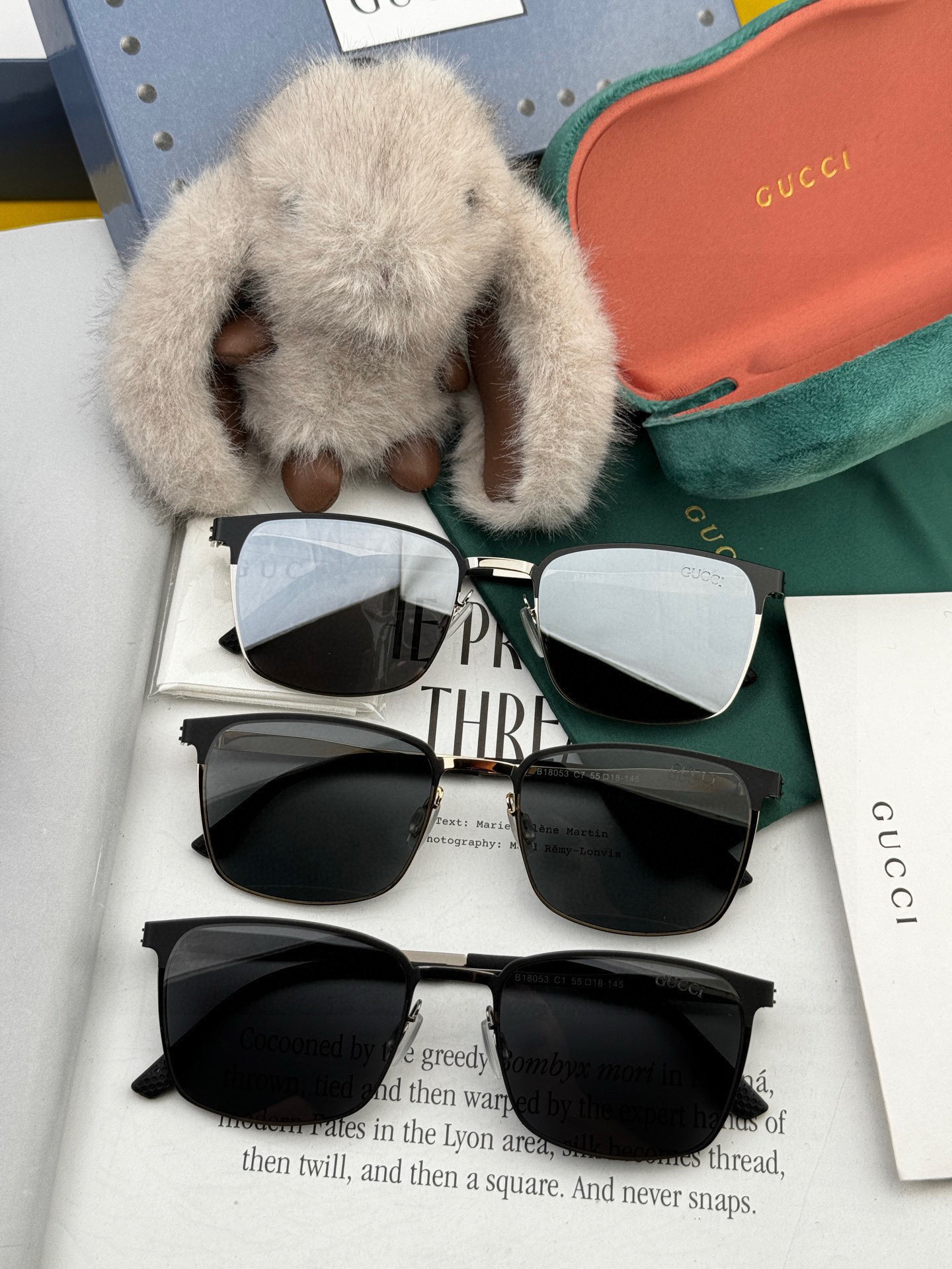 ♦️GUCCI 2025新款男女情侣款太阳镜多边形墨镜iP电镀永不褪色 超轻超有弹性整幅眼镜无螺丝重要的