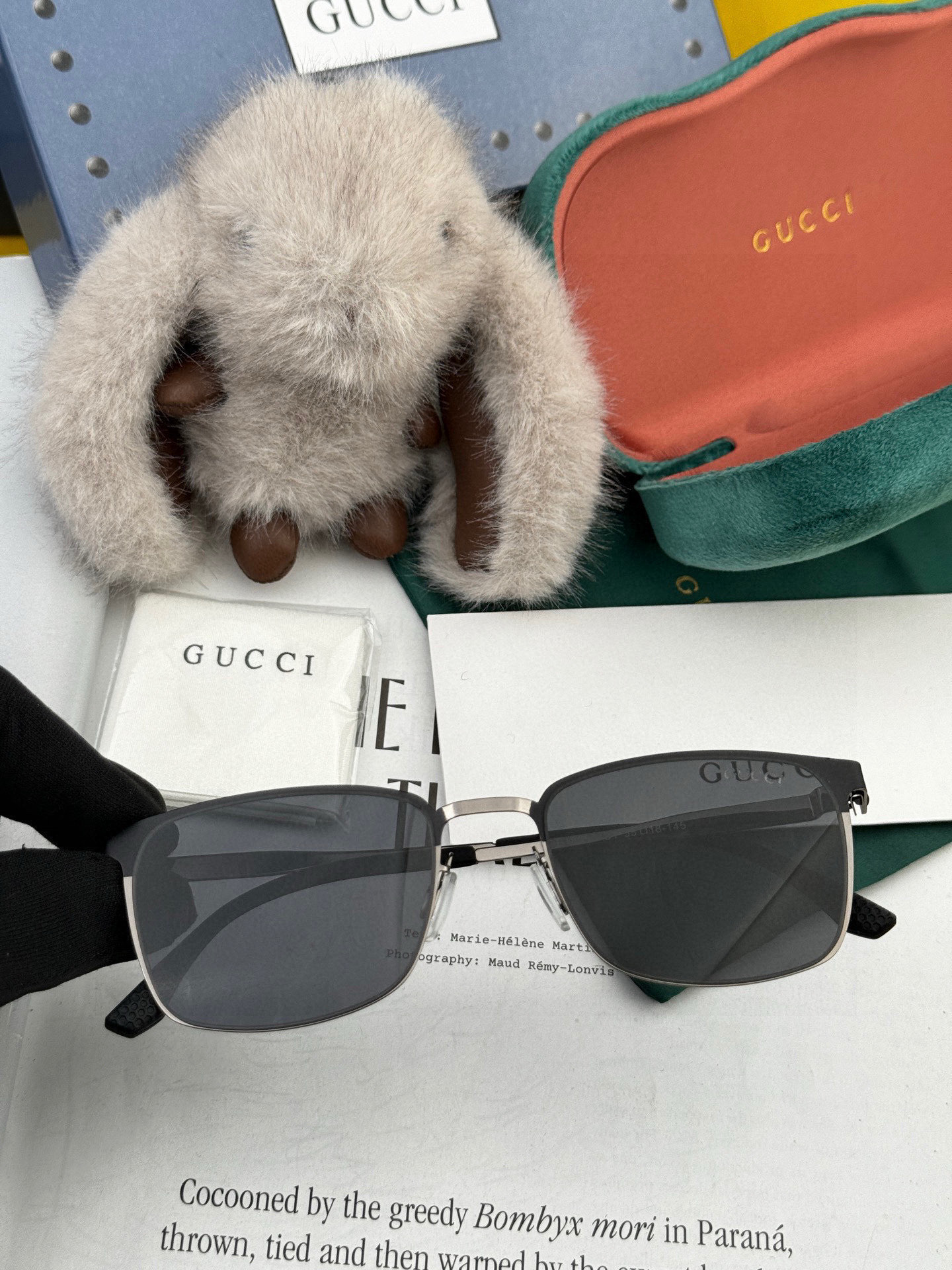 ♦️GUCCI 2025新款男女情侣款太阳镜多边形墨镜iP电镀永不褪色 超轻超有弹性整幅眼镜无螺丝重要的