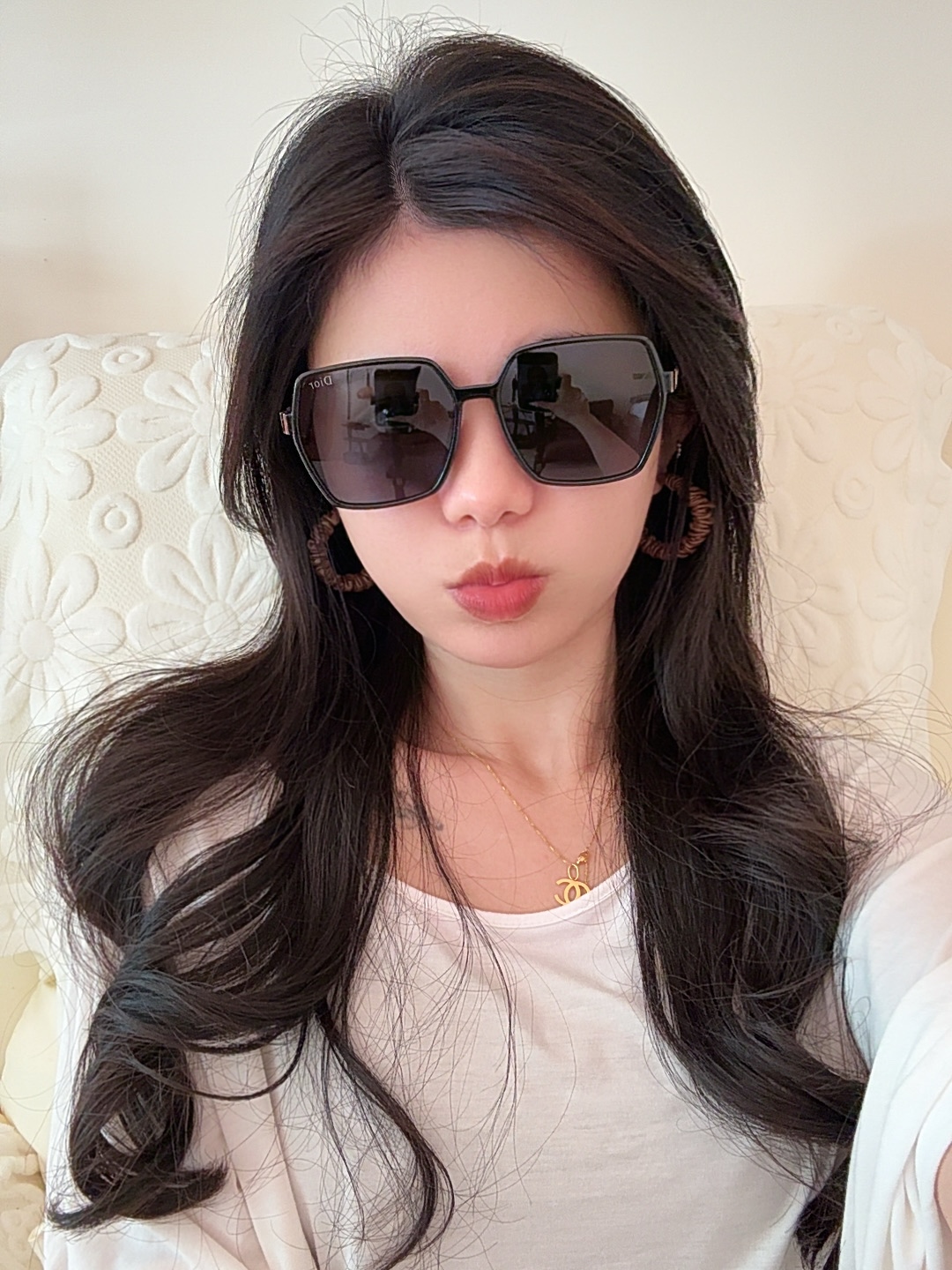  🔺 【DIOR-迪奥】2025开春新款 潮流爆款 时尚方框偏光太阳镜 高品质 佩戴舒适 网红潮款墨镜 