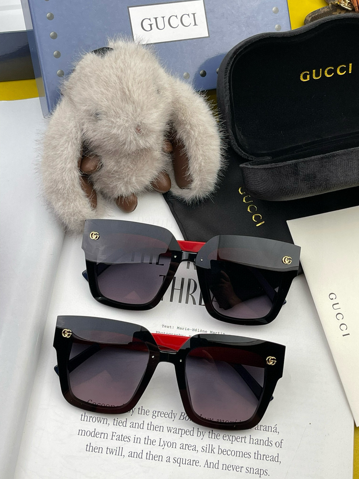    【TR偏光系列】Gucci   经典的方框设计，不挑脸型，无论搭配大衣还是连衣裙都非常显气质偏光镜