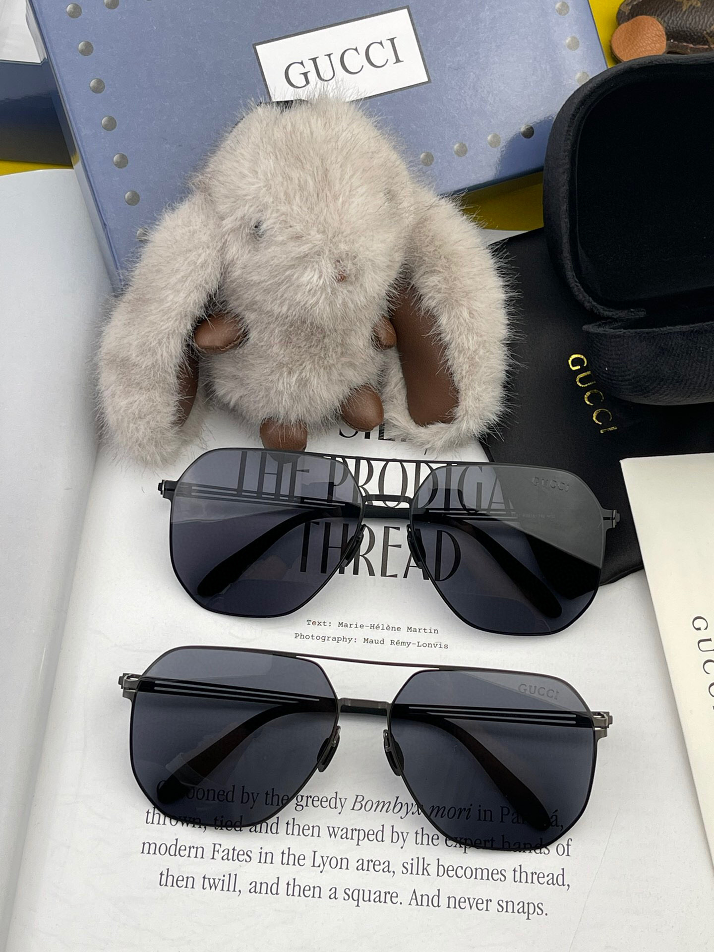 ♦️GUCCI 2025新款男女情侣款太阳镜多边形墨镜iP电镀永不褪色 超轻超有弹性整幅眼镜无螺丝重要的