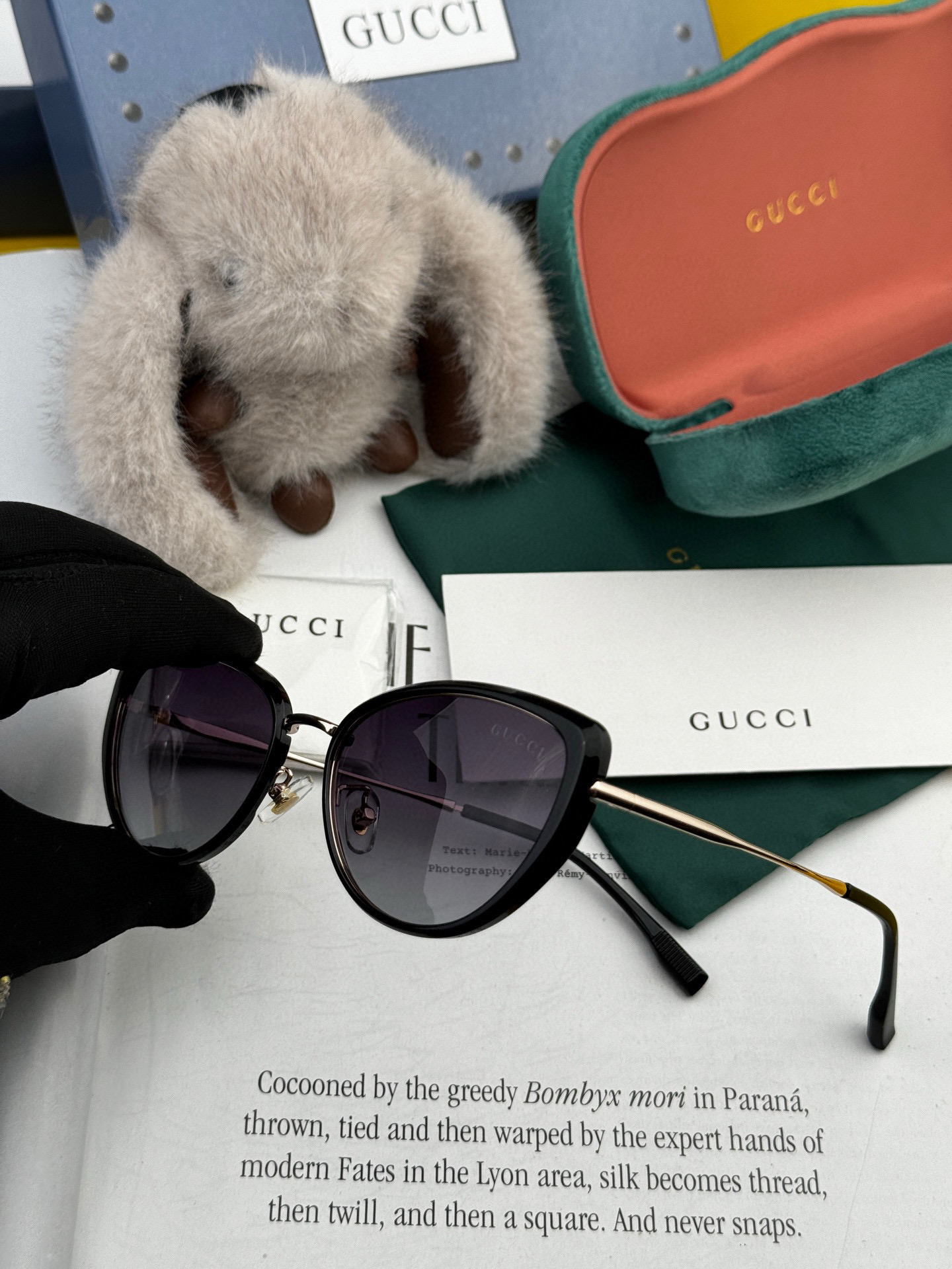  🔺 【GUCCI-偏光太阳镜】2025开春新款 潮流爆款 时尚圆框偏光太阳镜 高品质 佩戴舒适 网红潮