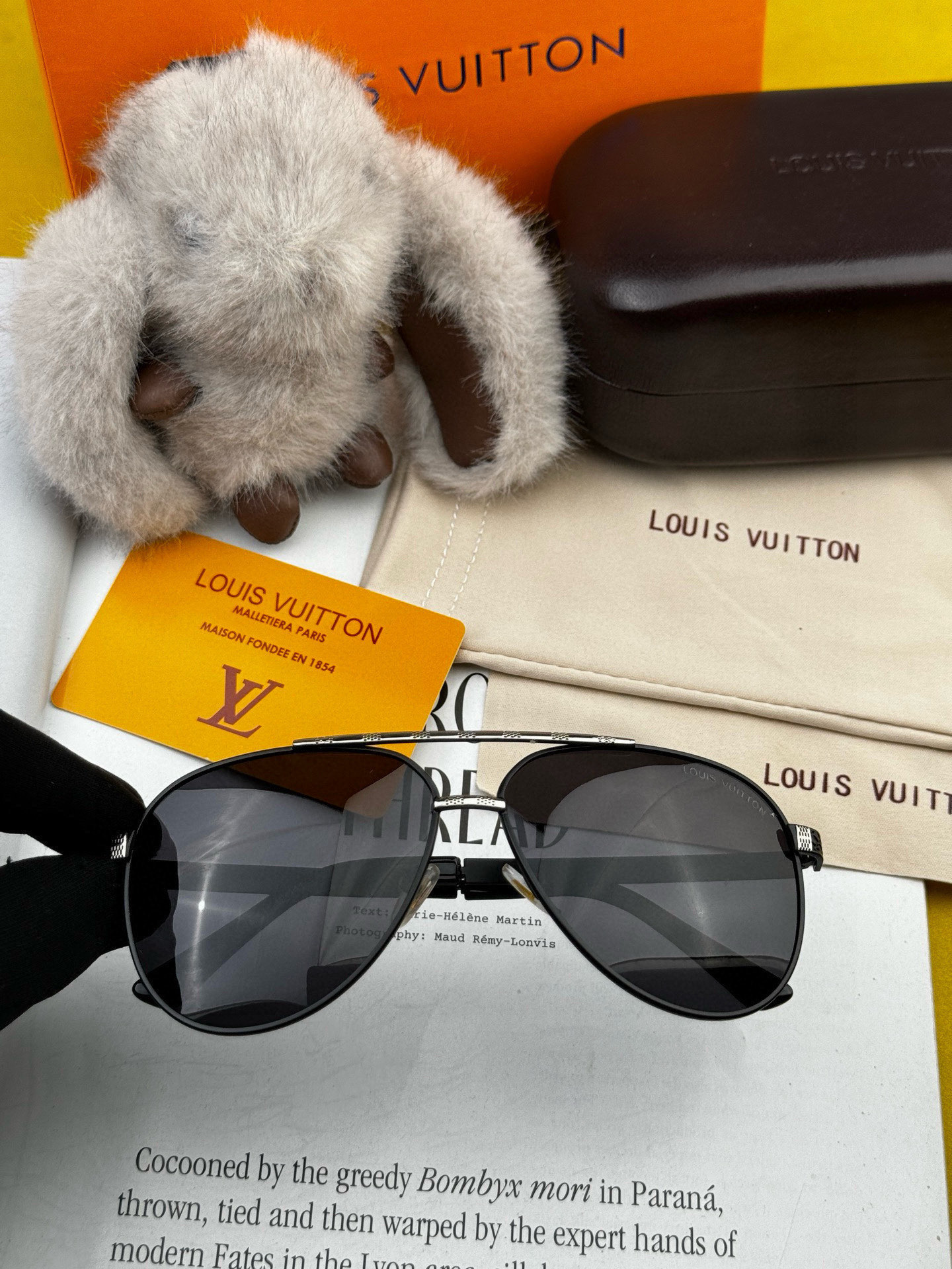  2025新款 LOUIS VUITTON-路易家  新品LV蛤蟆框太阳镜 每一付都是精品 ❤️时尚达人