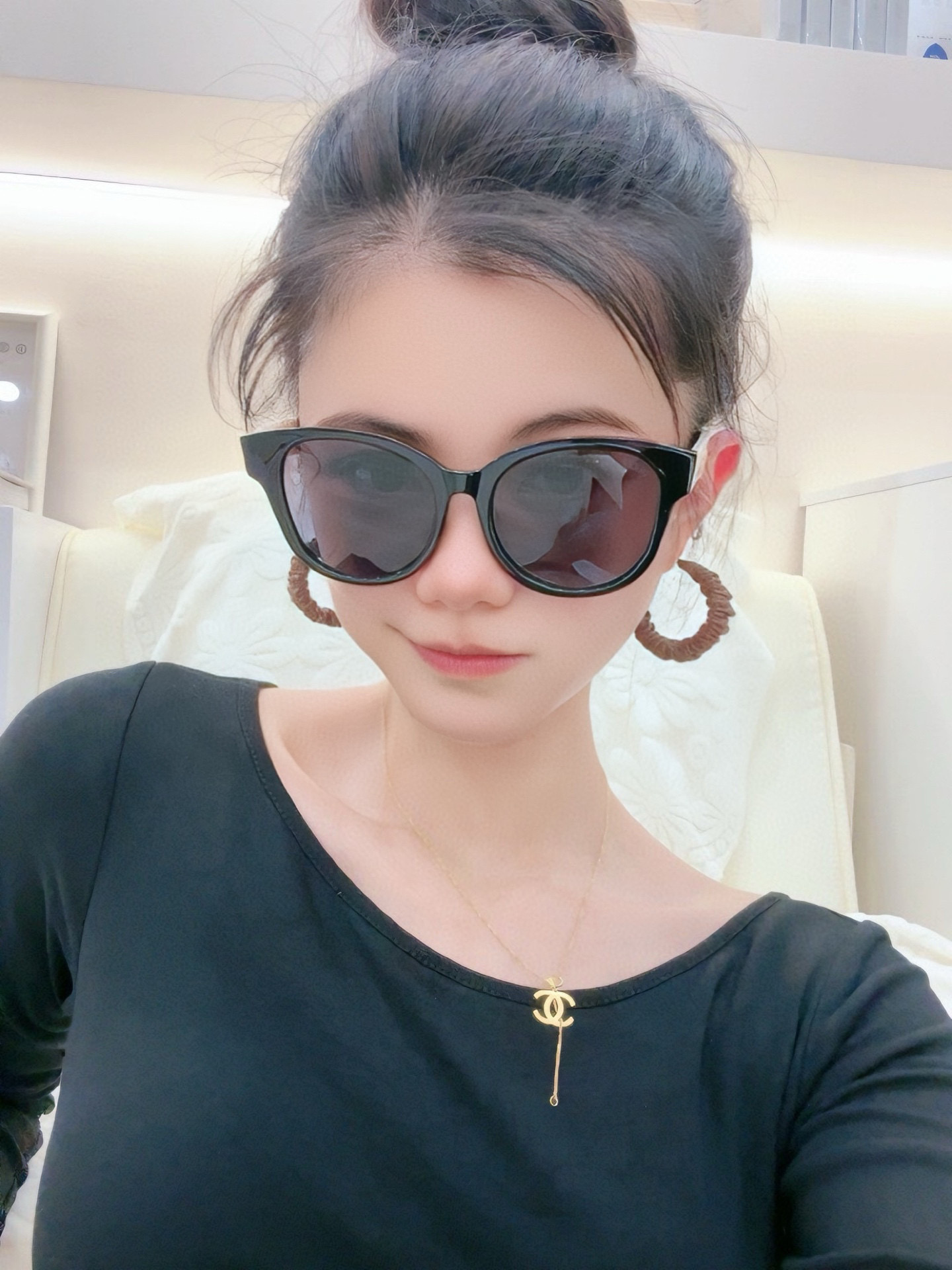  🔺 【GUCCI】2025开春新款 潮流爆款 时尚圆框太阳镜 高品质 佩戴舒适 网红潮款墨镜 型号：G