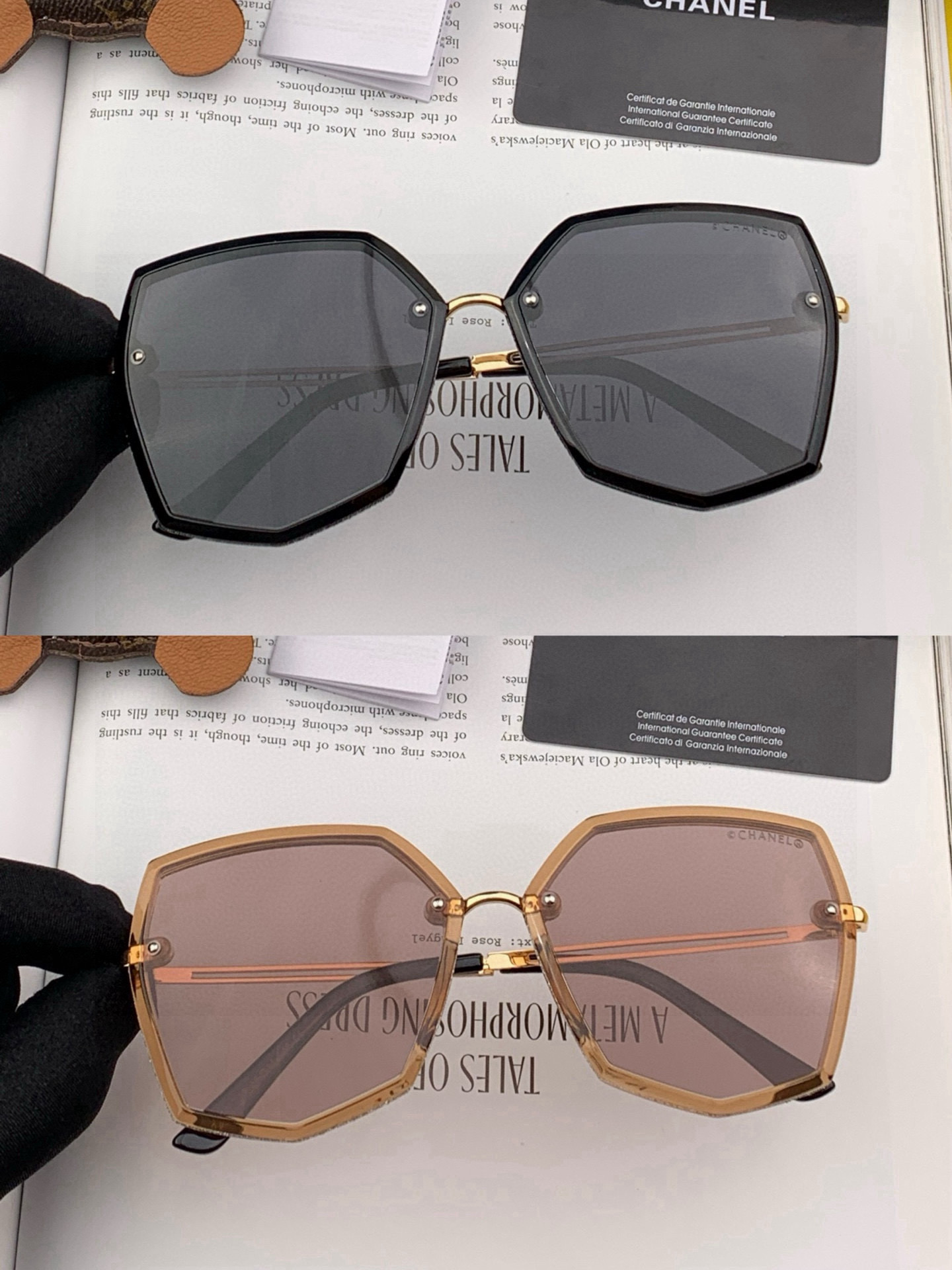    新品CHANEL 香奈儿太阳镜以独特魅力和前卫风格诠释春夏最新眼镜，质感超好佩带舒适 型号：CH8
