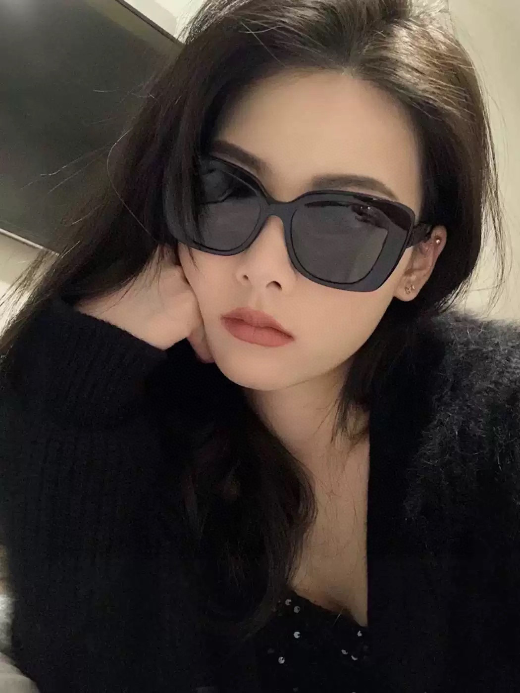  🔺GUCCI🔻古驰 GG圆框太阳镜 完美品质 🎓独特设计  适合各种脸型 亮相时装周 超时尚百搭 实物