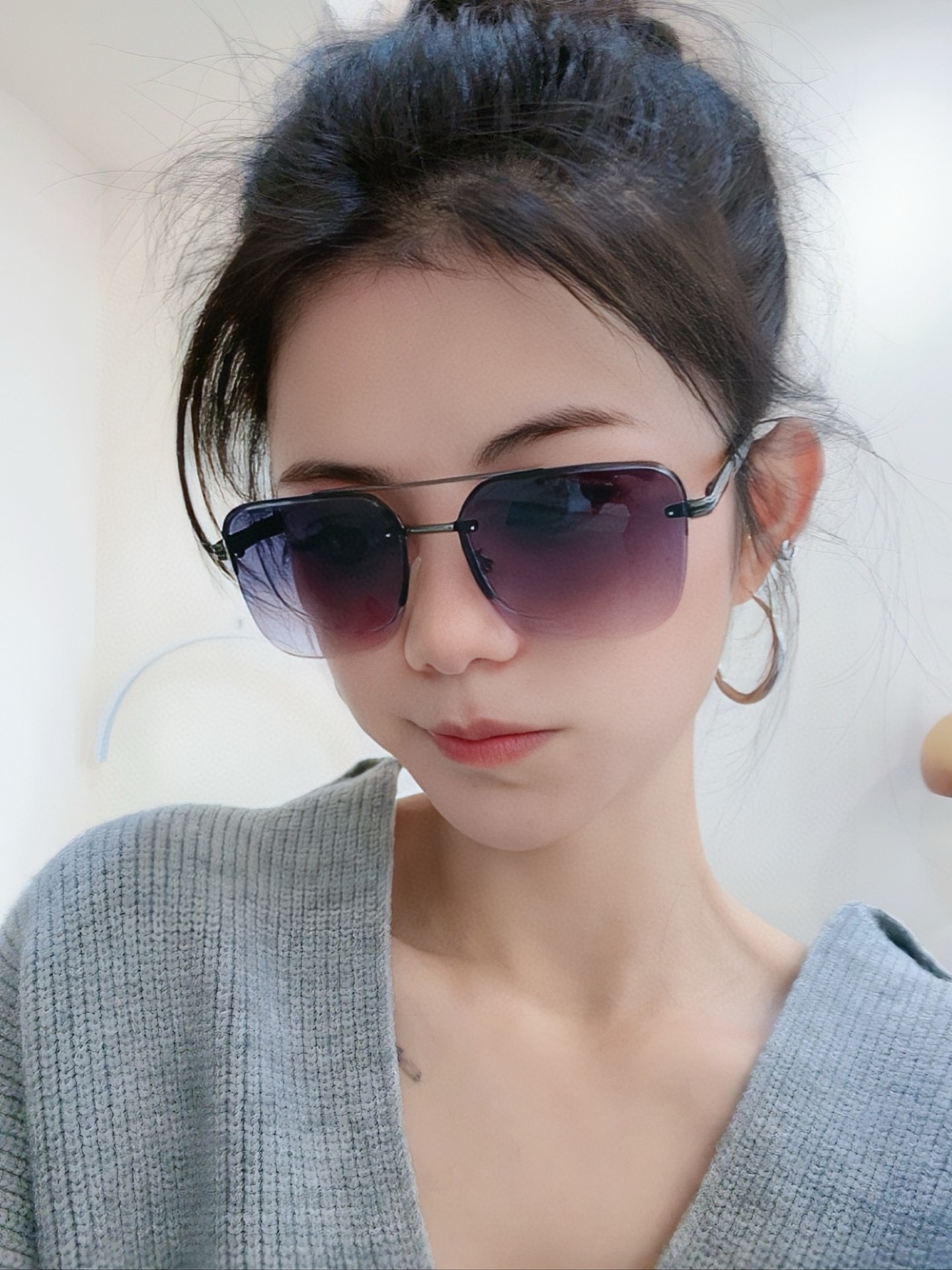【PRADA】普拉达 2025新款太阳眼镜 界级大师制造..最新 高档 潮流🐚🐚时尚百搭🌪🌪男款百搭瘦脸