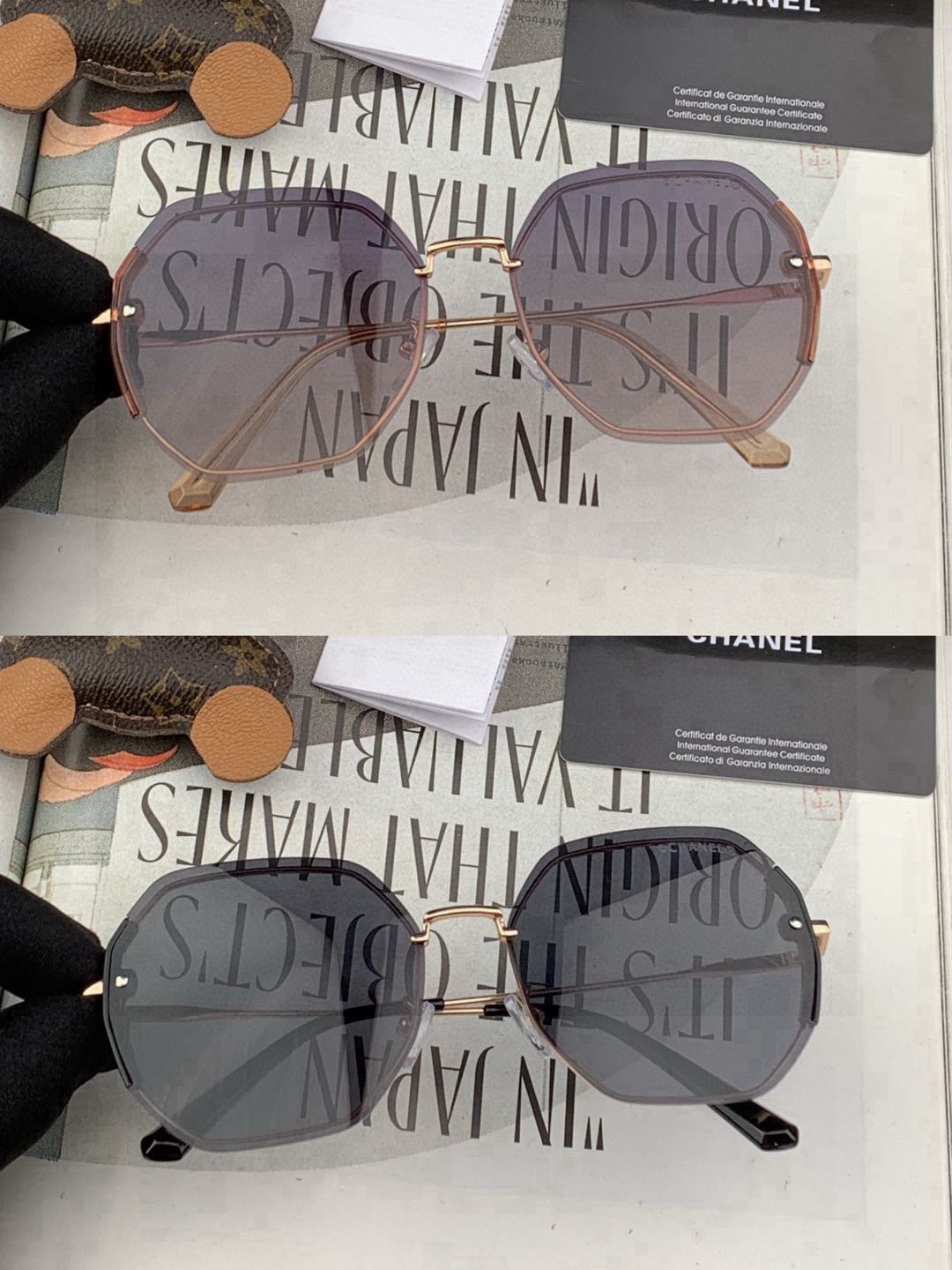    新品CHANEL 香奈儿太阳镜以独特魅力和前卫风格诠释春夏最新眼镜，质感超好佩带舒适 型号：CH0