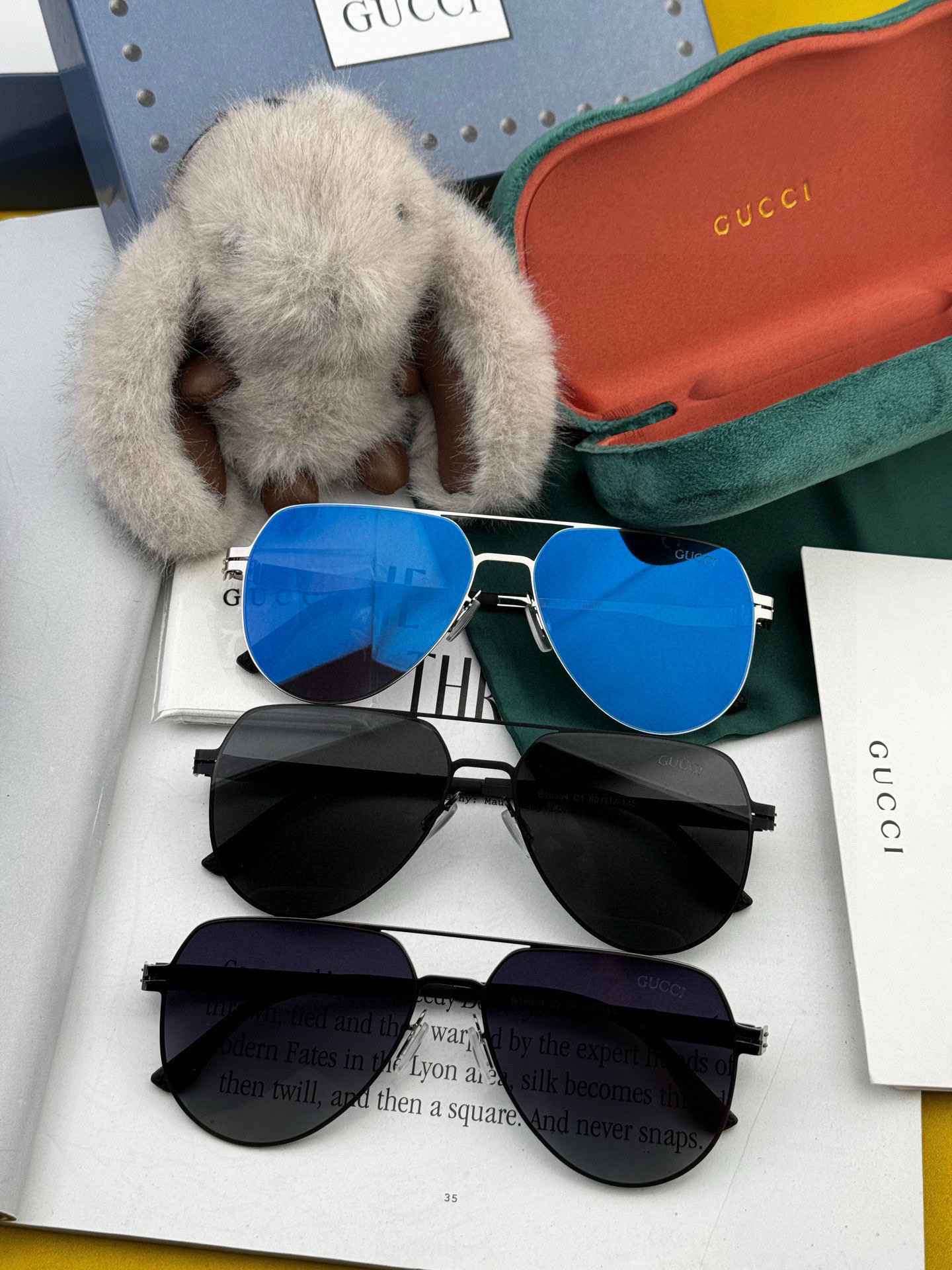 ♦️GUCCI 2025新款男女情侣款太阳镜多边形墨镜iP电镀永不褪色 超轻超有弹性整幅眼镜无螺丝重要的