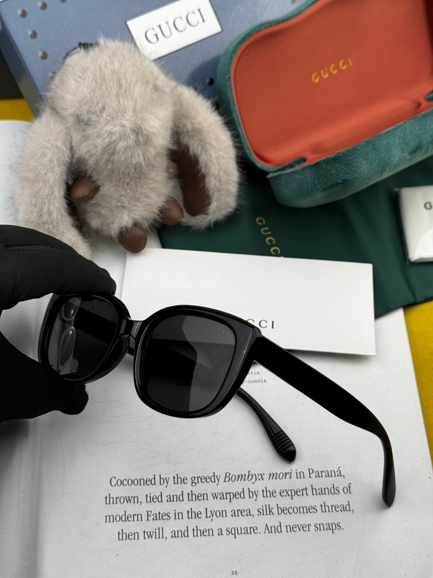  🔺 【GUCCI-偏光太阳镜】2025开春新款 潮流爆款 时尚小框偏光太阳镜 高品质 佩戴舒适 网红潮