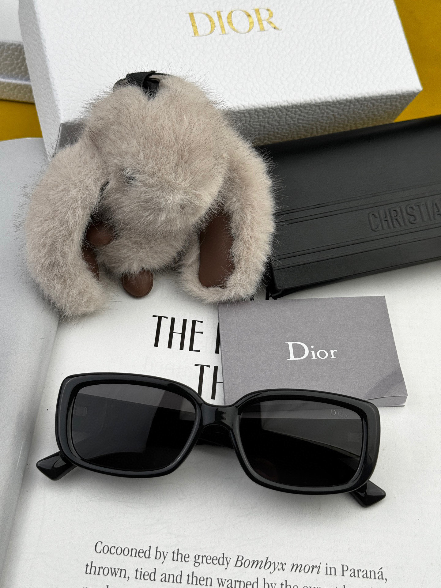  🔺 【DIOR-迪奥】2025开春新款 潮流爆款 时尚方框偏光太阳镜 高品质 佩戴舒适 网红潮款墨镜 