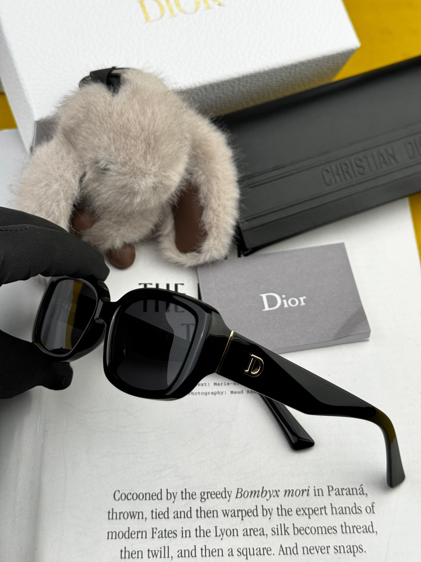  🔺 【DIOR-迪奥】2025开春新款 潮流爆款 时尚方框偏光太阳镜 高品质 佩戴舒适 网红潮款墨镜 