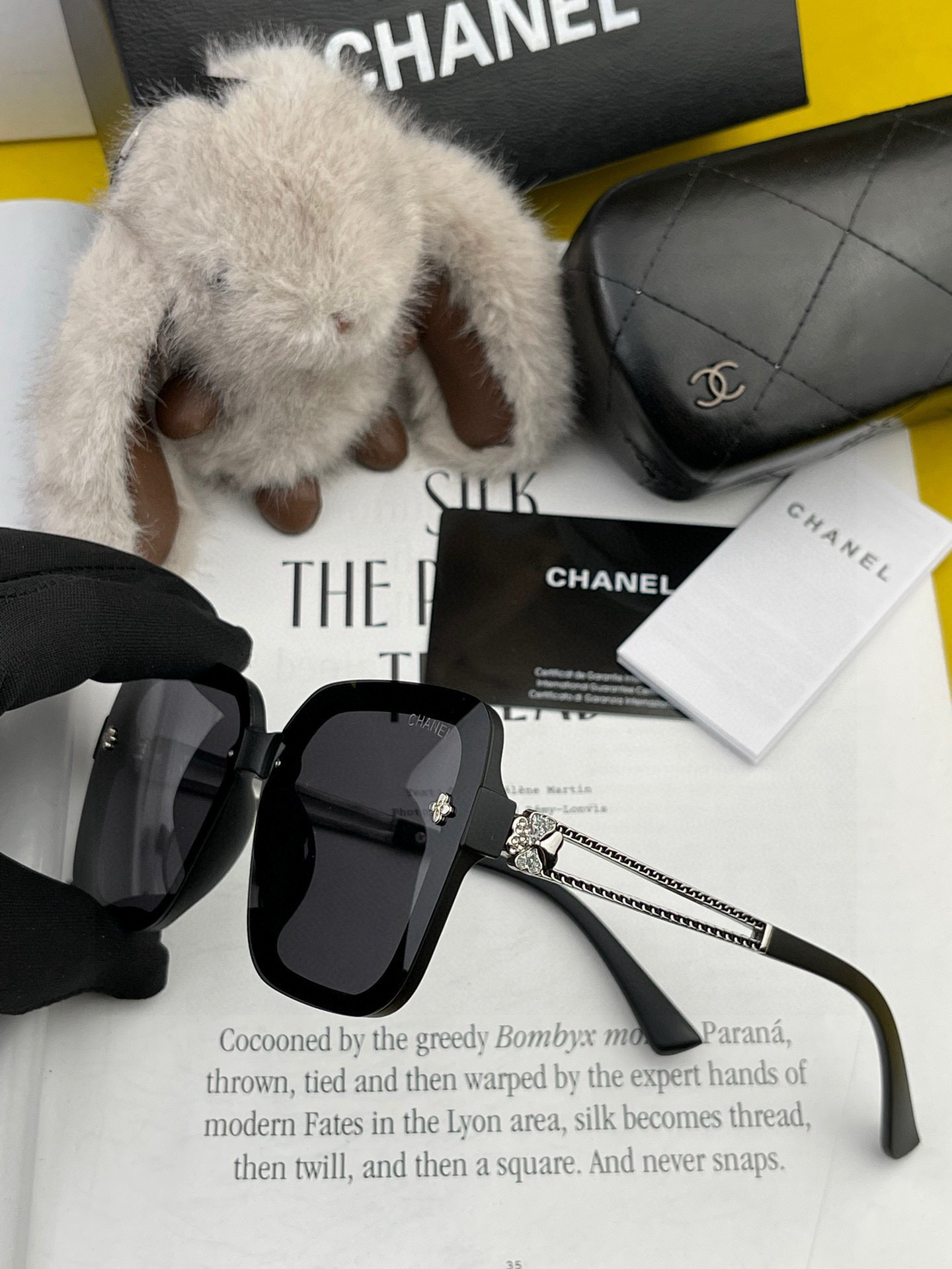 【CHANEL】香奈儿 2025新款山茶花潮流爆款 时尚圆框高清偏光太阳镜 佩戴舒适 网红潮款墨镜  ♥