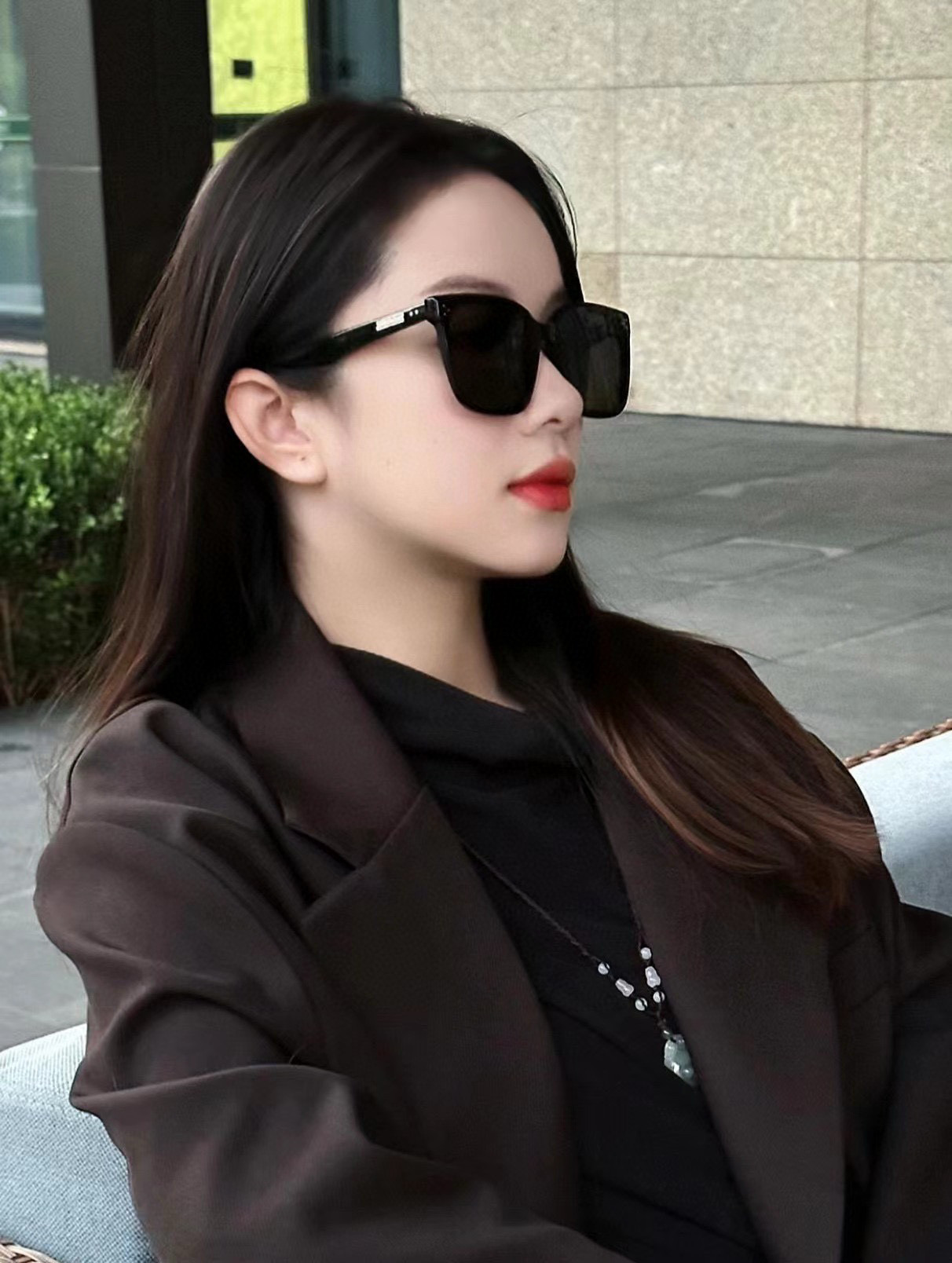  GUCCI2025开春新款一体镜 小框太阳镜男女同款 😎 
爆款大框尼龙太阳镜 超逼格超酷 
镜腿品牌