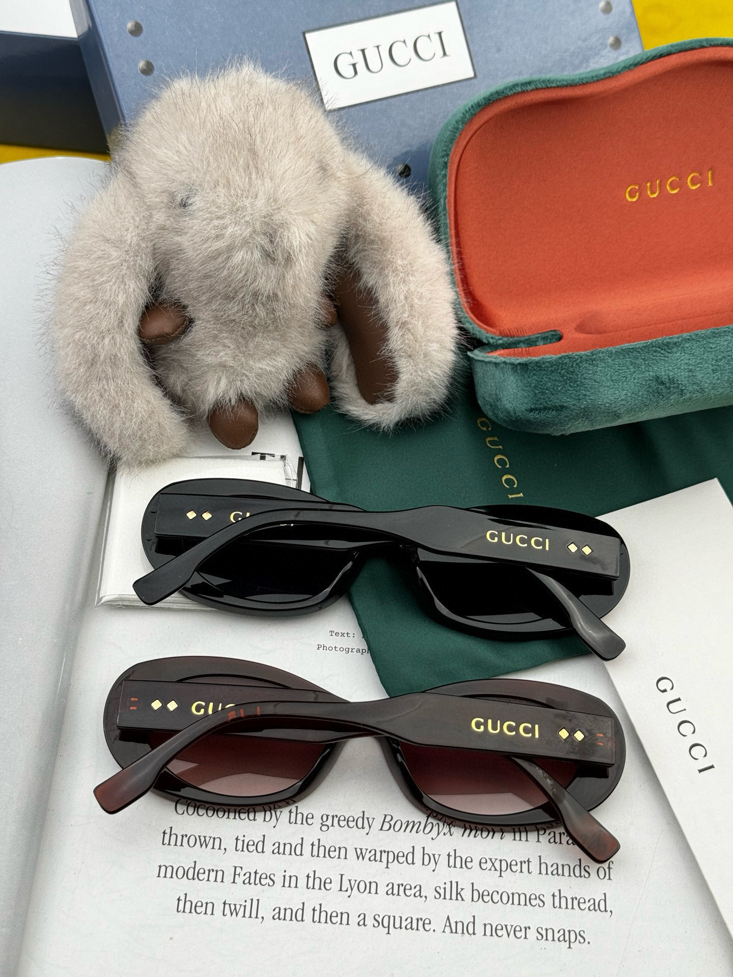  🔺 【GUCCI】2025开春新款 潮流爆款 时尚小框太阳镜 高品质 佩戴舒适 网红潮款墨镜 型号：G
