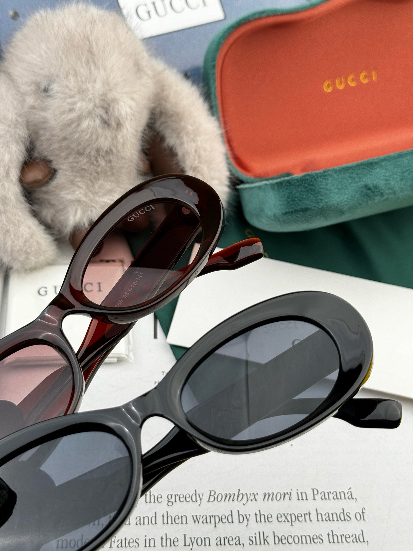  🔺 【GUCCI】2025开春新款 潮流爆款 时尚小框太阳镜 高品质 佩戴舒适 网红潮款墨镜 型号：G