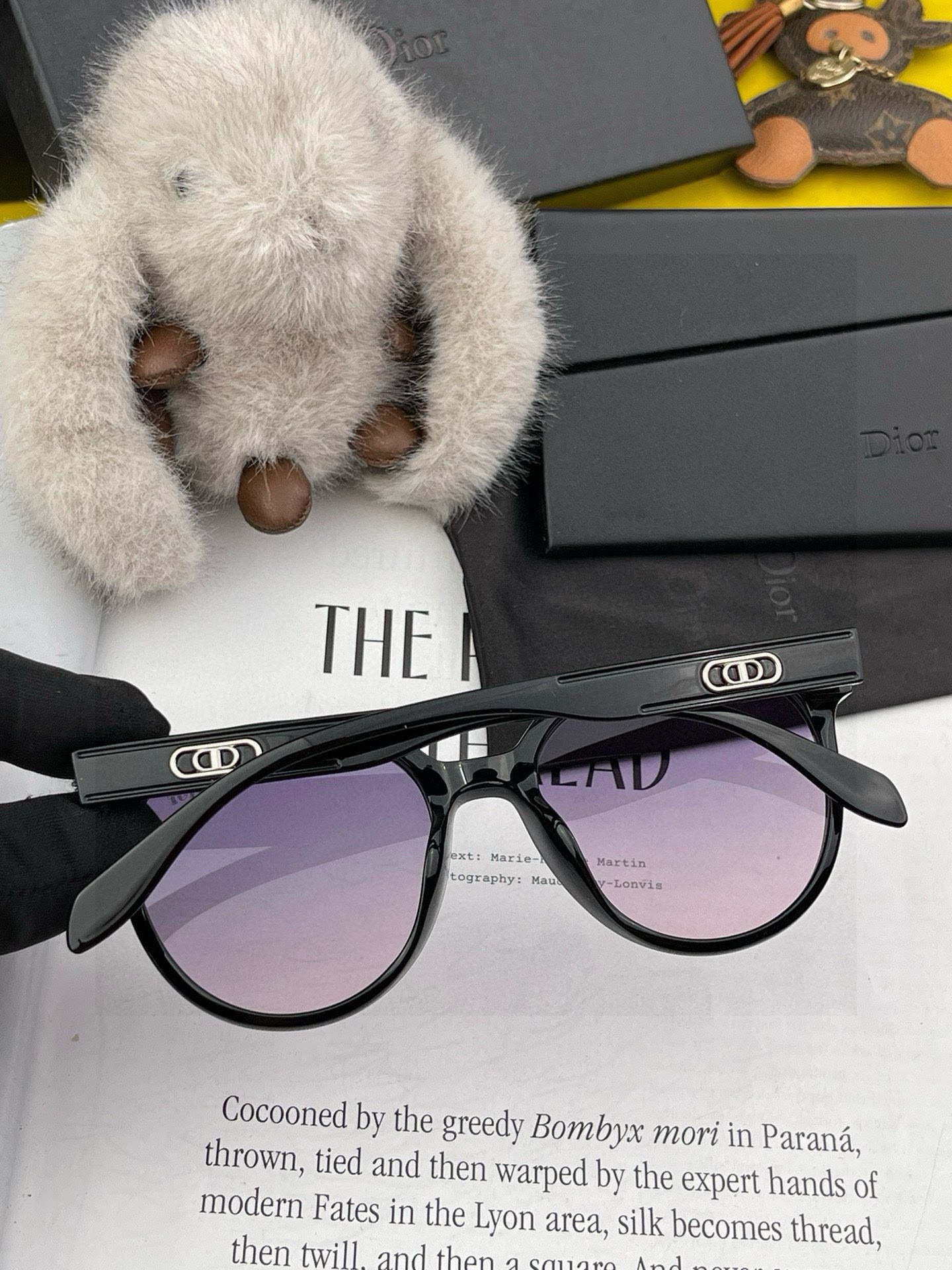  🔺 【DIOR-迪奥】2025开春新款 潮流爆款 时尚方框偏光太阳镜 高品质 佩戴舒适 网红潮款墨镜 