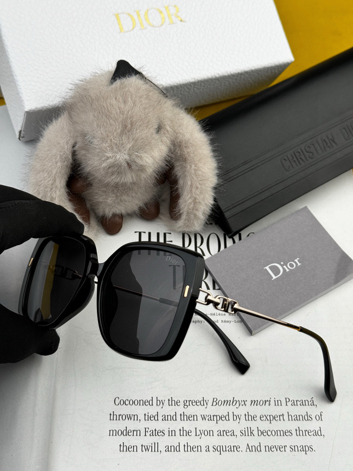  🔺 【DIOR-迪奥】2025开春新款 潮流爆款 时尚方框偏光太阳镜 高品质 佩戴舒适 网红潮款墨镜 