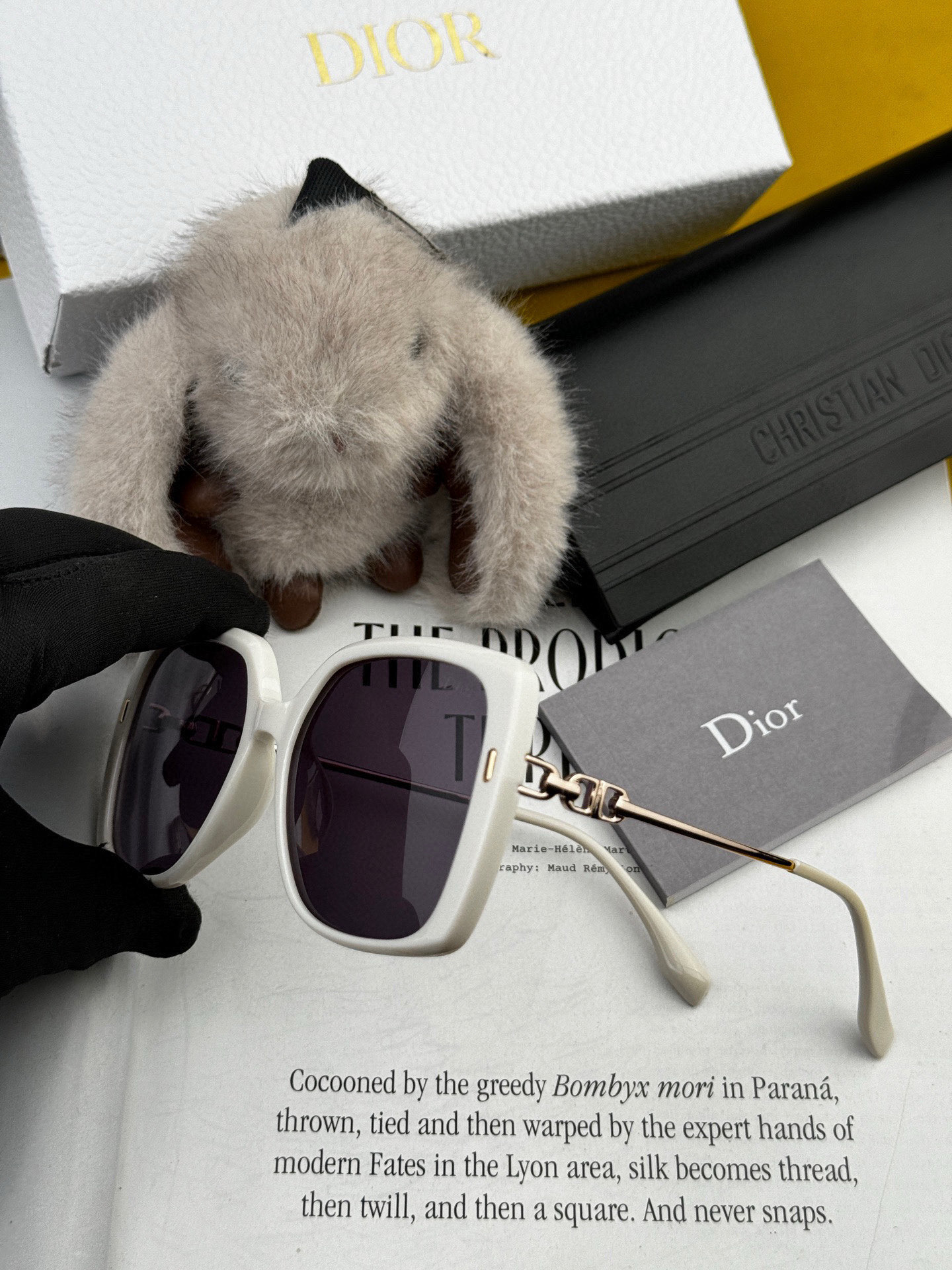  🔺 【DIOR-迪奥】2025开春新款 潮流爆款 时尚方框偏光太阳镜 高品质 佩戴舒适 网红潮款墨镜 