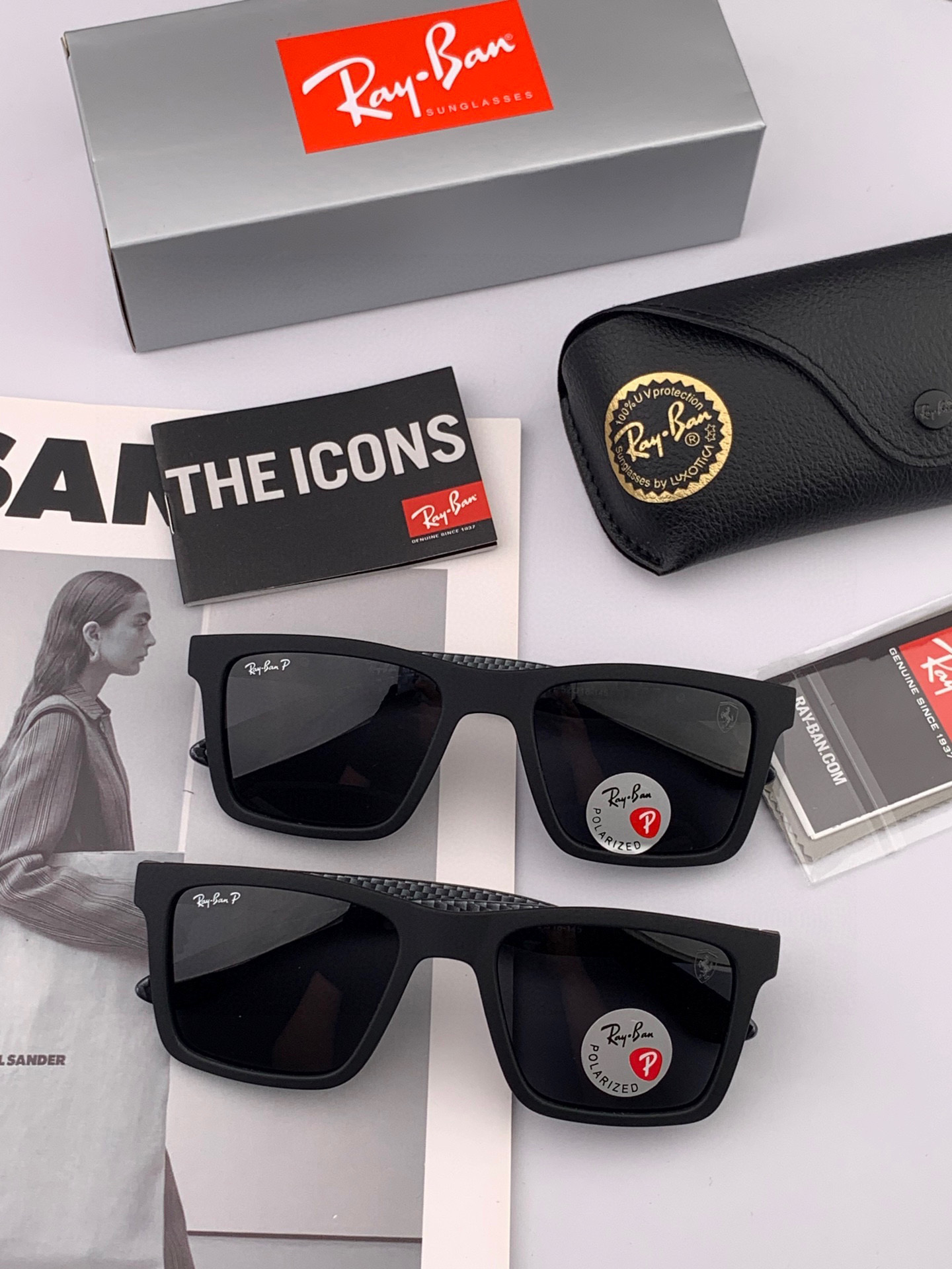  RAYBAN 😈雷朋 RB1834💚🔵💜👓时尚偏光🌻🌻💟炫‮潮彩‬款太阳镜，男女通用🔝🔝。