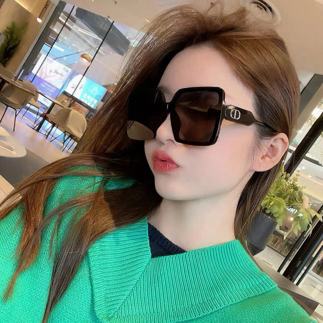  🔺 【DIOR-迪奥】2025开春新款 潮流爆款 时尚方框偏光太阳镜 高品质 佩戴舒适 网红潮款墨镜 
