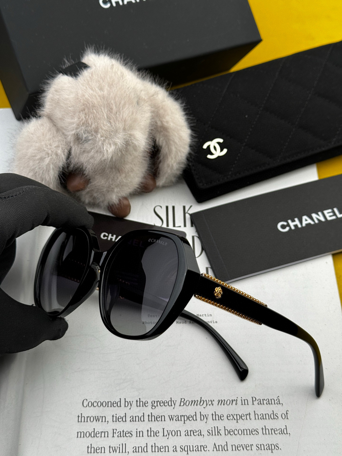 【CHANEL】香奈儿 2025新款潮流爆款 时尚方框太阳镜 佩戴舒适 网红潮款墨镜  女士高清加厚偏光