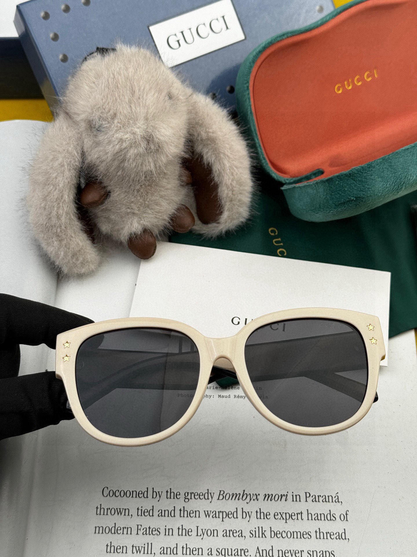  🔺 【GUCCI-偏光太阳镜】2025开春新款 潮流爆款 时尚圆框偏光太阳镜 高品质 佩戴舒适 网红潮