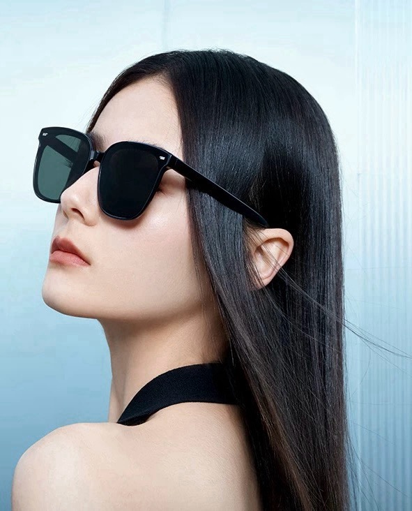 🔺 【GUCCI-尼龙太阳镜】2025开春新款 潮流爆款 时尚方框连体太阳镜 高品质 佩戴舒适 网红潮款