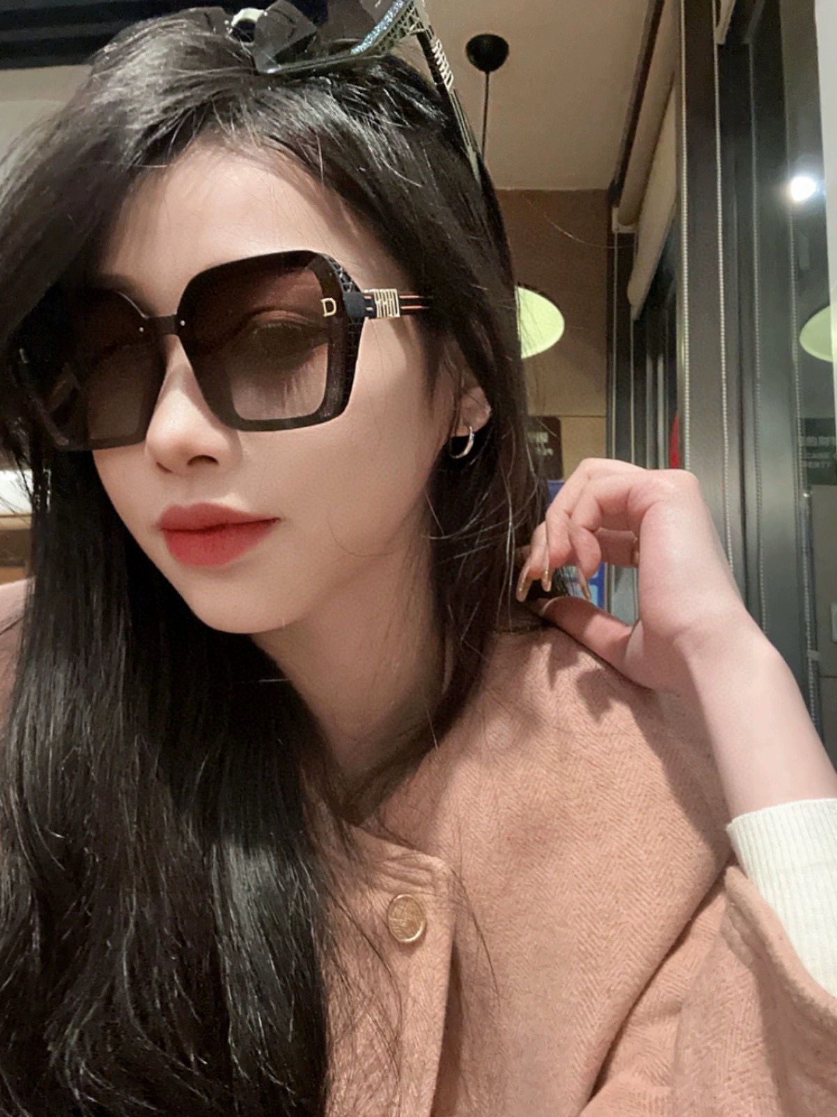  🔺 【DIOR-迪奥】2025
开春新款 潮流爆款 时尚方框偏光太阳镜 高品质 佩戴舒适 网红潮款墨镜