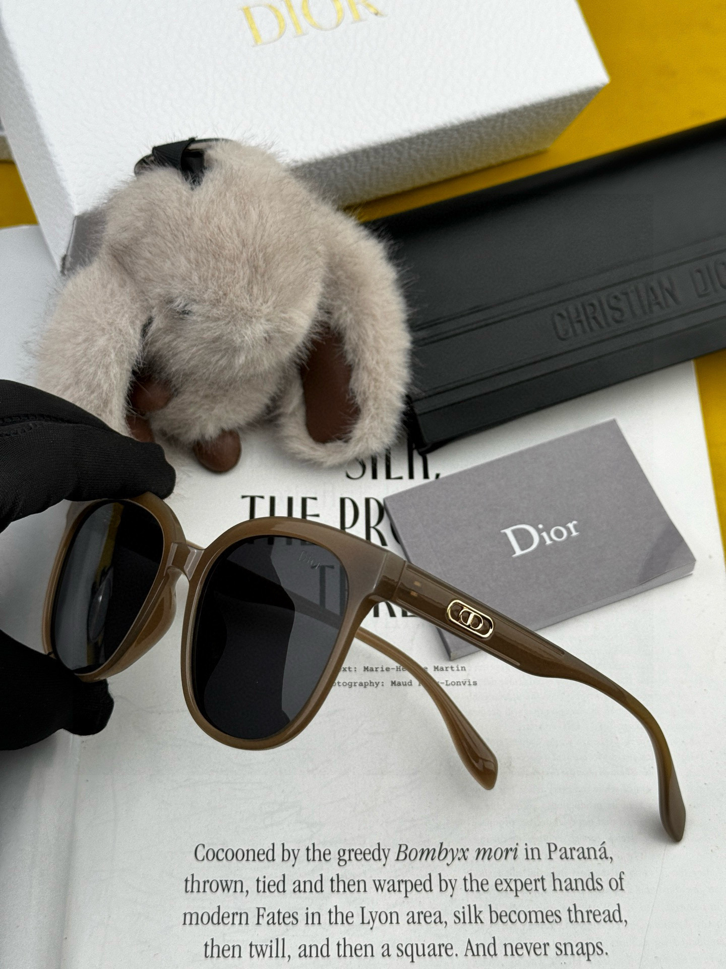  🔺 【DIOR-迪奥】2025开春新款 潮流爆款 时尚圆框偏光太阳镜 高品质 佩戴舒适 网红潮款墨镜 
