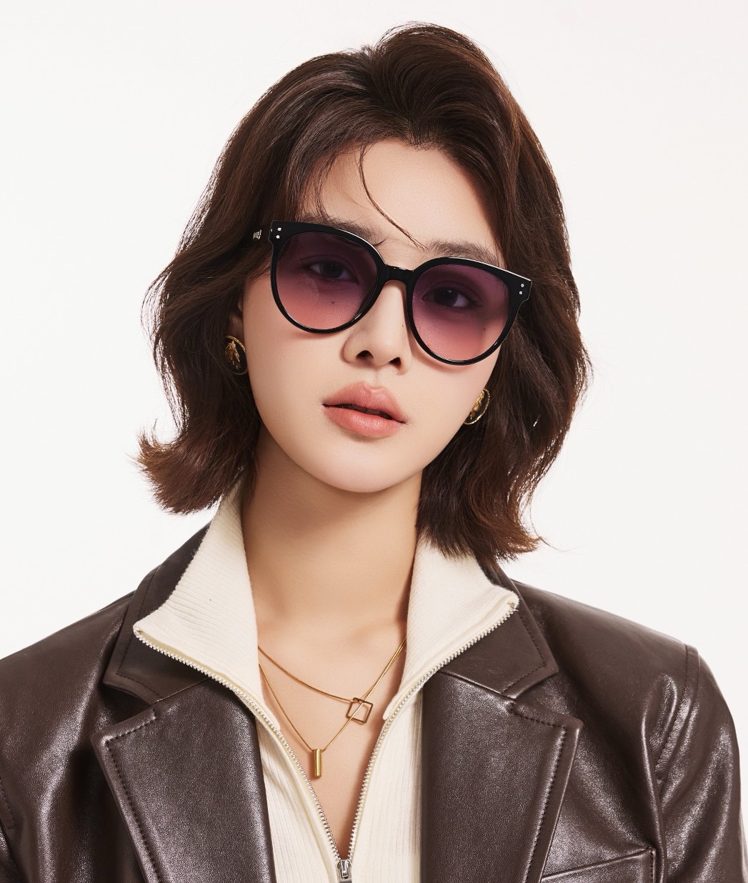  🔺 【DIOR-迪奥】2025开春新款 潮流爆款 时尚圆框偏光太阳镜 高品质 佩戴舒适 网红潮款墨镜 