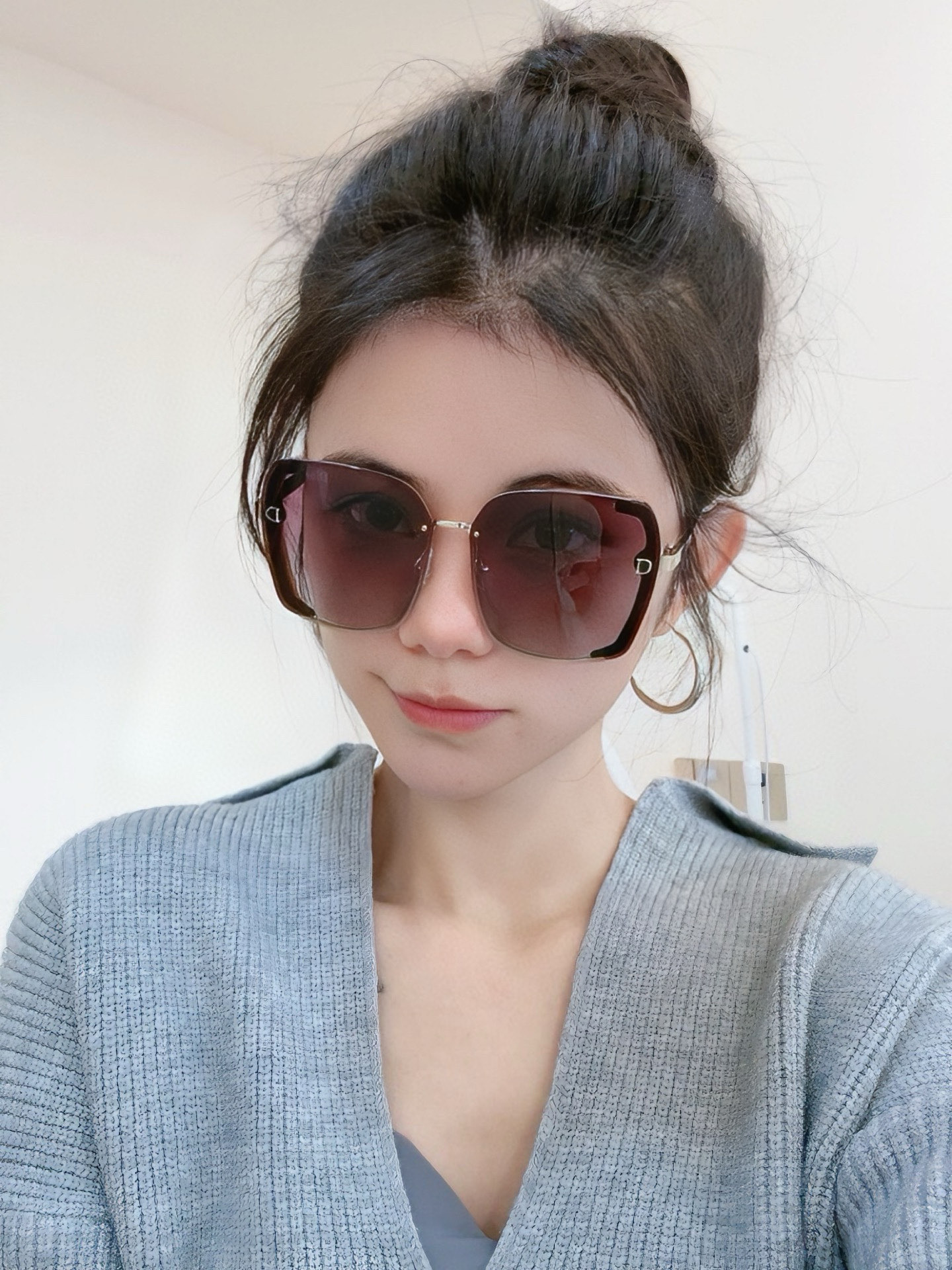  🔺 【DIOR-迪奥偏光太阳镜】2025开春新款 潮流爆款 时尚方框偏光太阳镜 高品质 佩戴舒适 网红