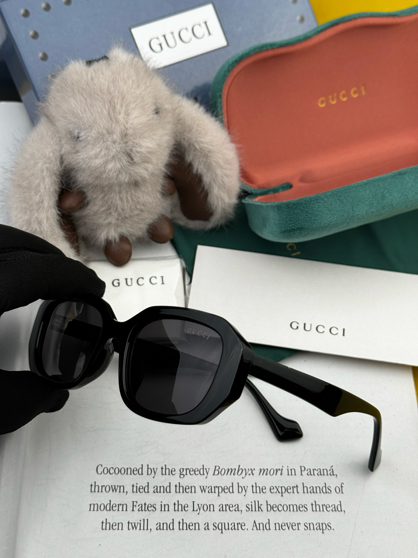  🔺 【GUCCI-偏光太阳镜】2025开春新款 潮流爆款 时尚小框偏光太阳镜 高品质 佩戴舒适 网红潮