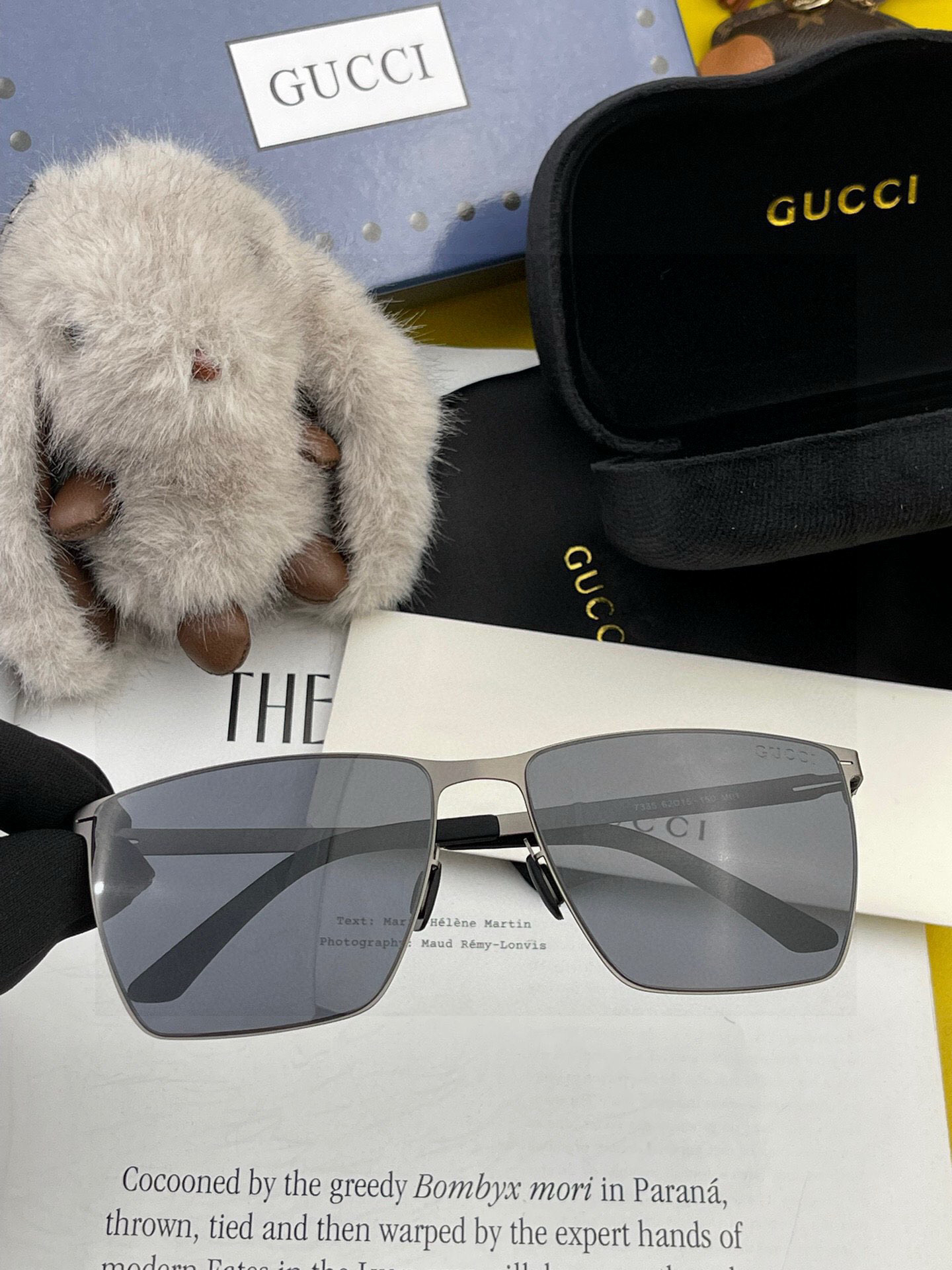 ♦️ GUCCI 2025新款男女情侣款太阳镜多边形墨镜iP电镀永不褪色 超轻超有弹性整幅眼镜无螺丝重要