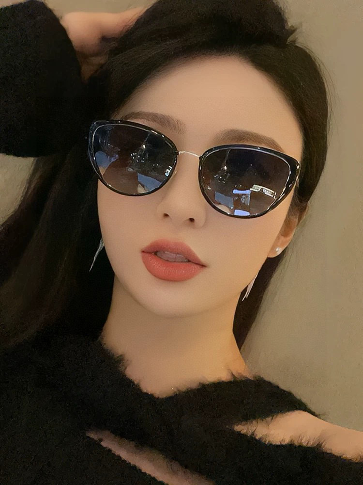  🔺 【GUCCI-偏光太阳镜】2025开春新款 潮流爆款 时尚圆框偏光太阳镜 高品质 佩戴舒适 网红潮