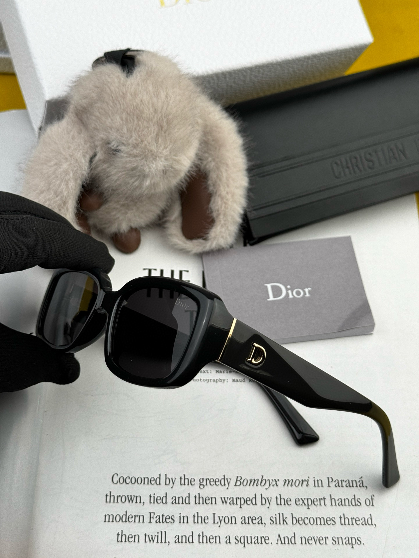  🔺 【DIOR-迪奥】2025开春新款 潮流爆款 时尚方框偏光太阳镜 高品质 佩戴舒适 网红潮款墨镜 
