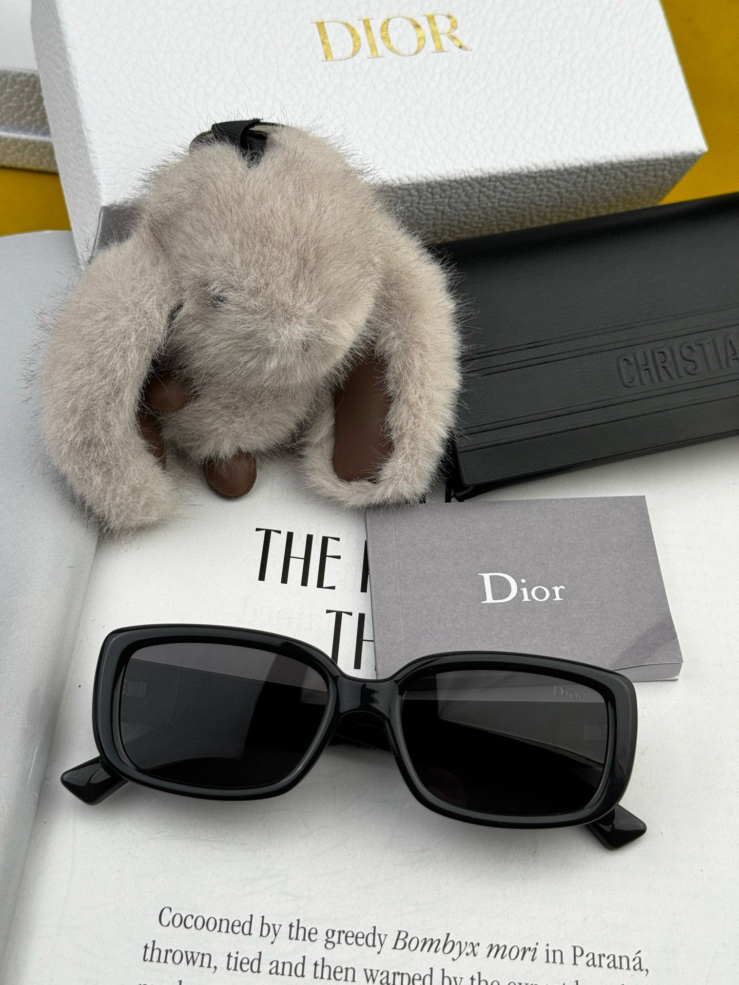  🔺 【DIOR-迪奥】2025开春新款 潮流爆款 时尚方框偏光太阳镜 高品质 佩戴舒适 网红潮款墨镜 