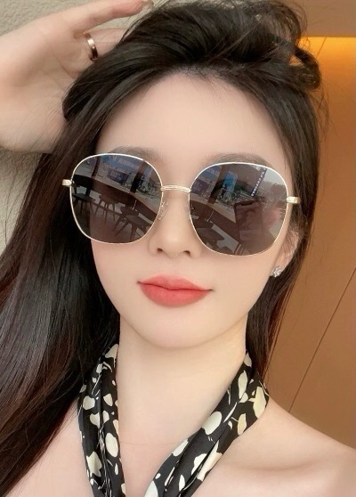 【偏光系列太阳镜】🎈原版出货GUCCI网红超爆款💙经典奢华全球风强酷亲亲 时尚圆框太阳镜得意 气质非凡😄