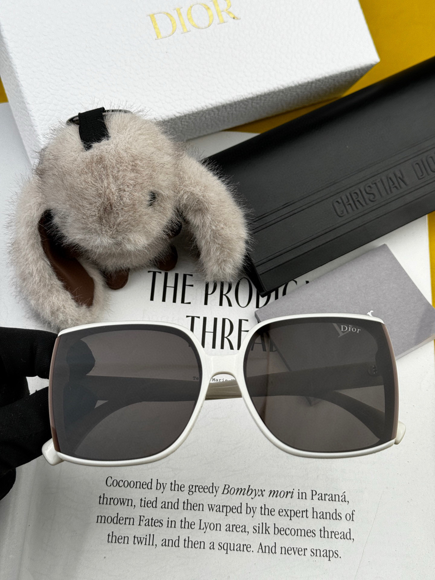  🔺 【DIOR-迪奥】2025开春新款 潮流爆款 时尚方框偏光太阳镜 高品质 佩戴舒适 网红潮款墨镜 