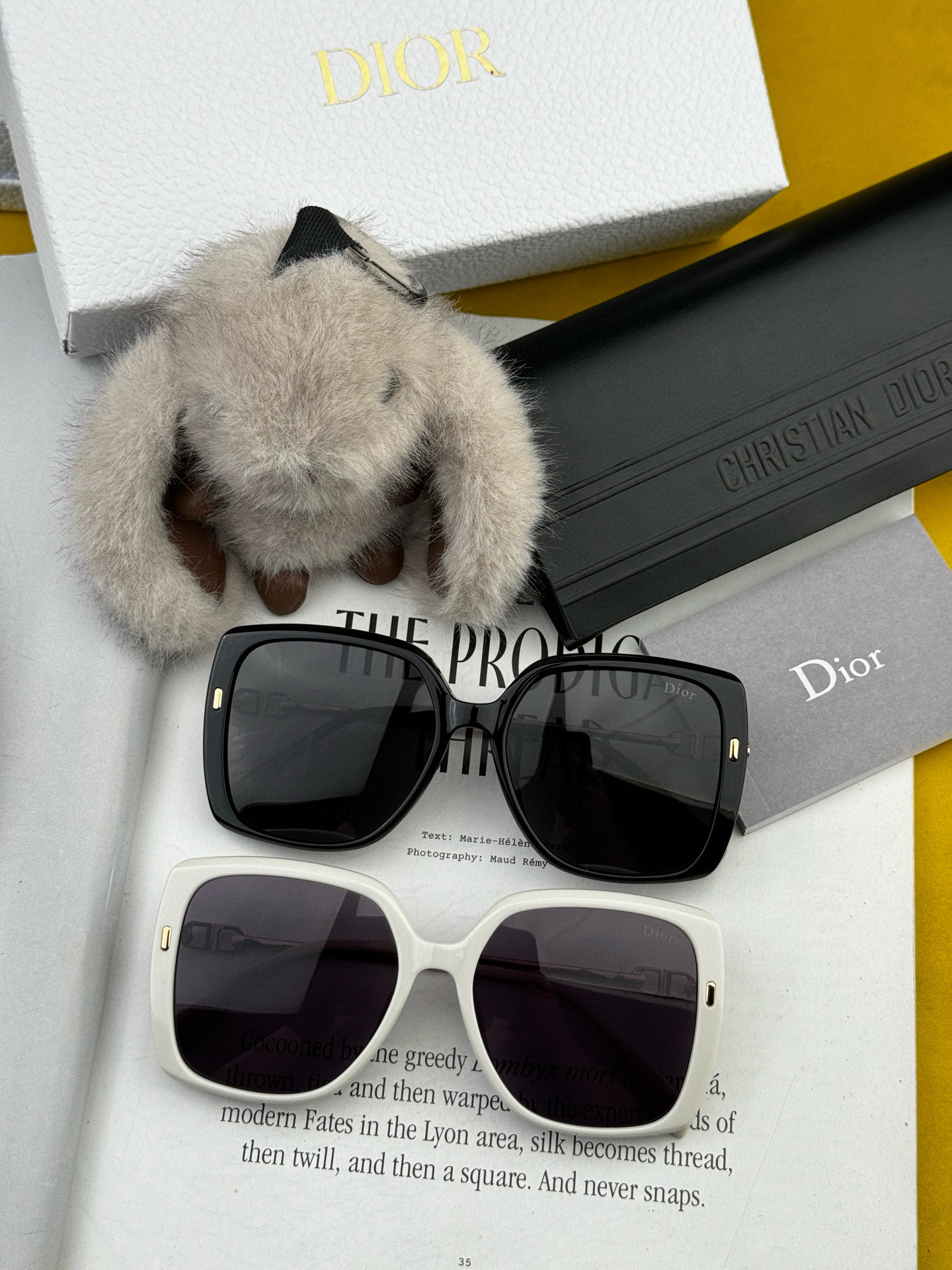  🔺 【DIOR-迪奥】2025开春新款 潮流爆款 时尚方框偏光太阳镜 高品质 佩戴舒适 网红潮款墨镜 