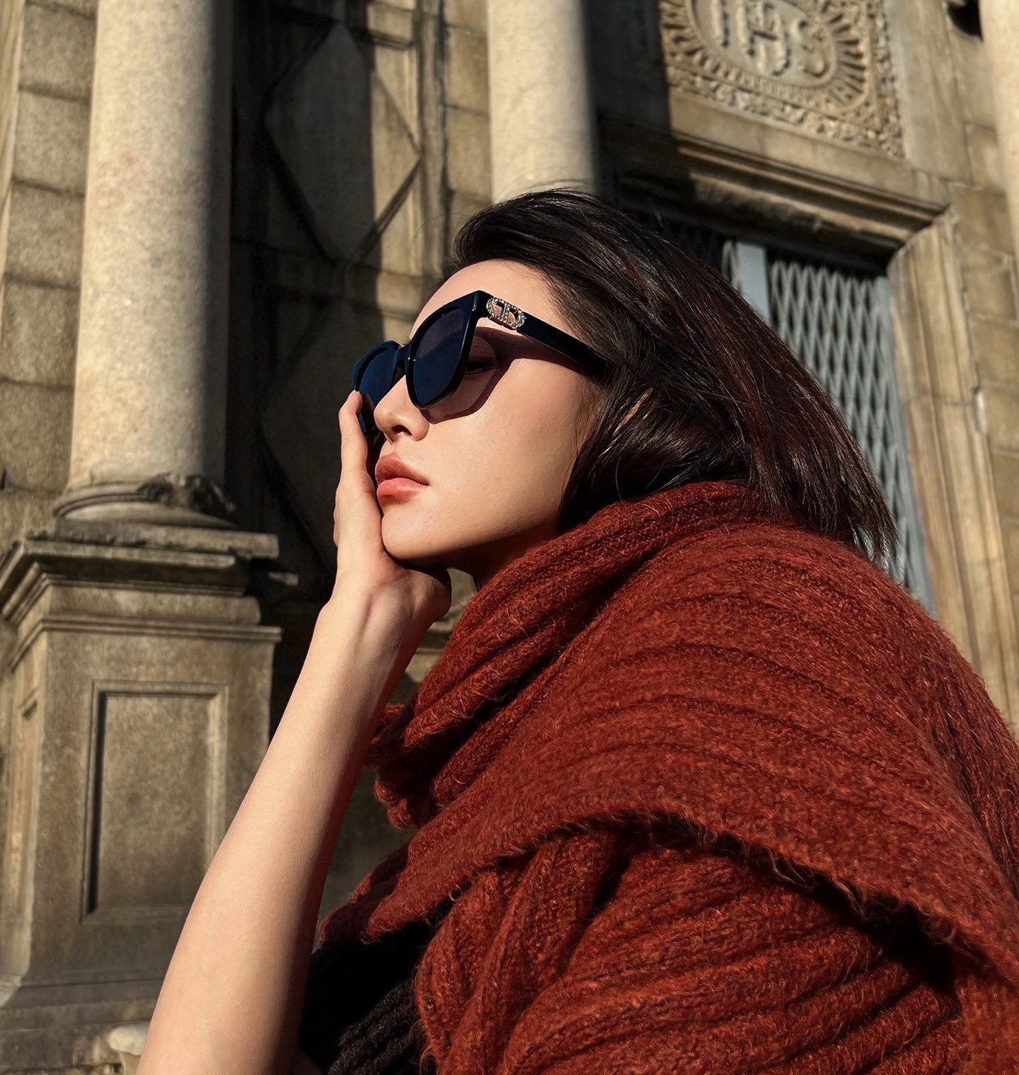   🔺 【DIOR-迪奥】2025开春新款 潮流爆款 时尚方框偏光太阳镜 高品质 佩戴舒适 网红潮款墨镜