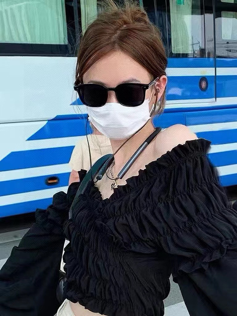  【TR偏光系列】Gucci   经典的方框设计，不挑脸型，无论搭配大衣还是连衣裙都非常显气质尼龙偏光镜